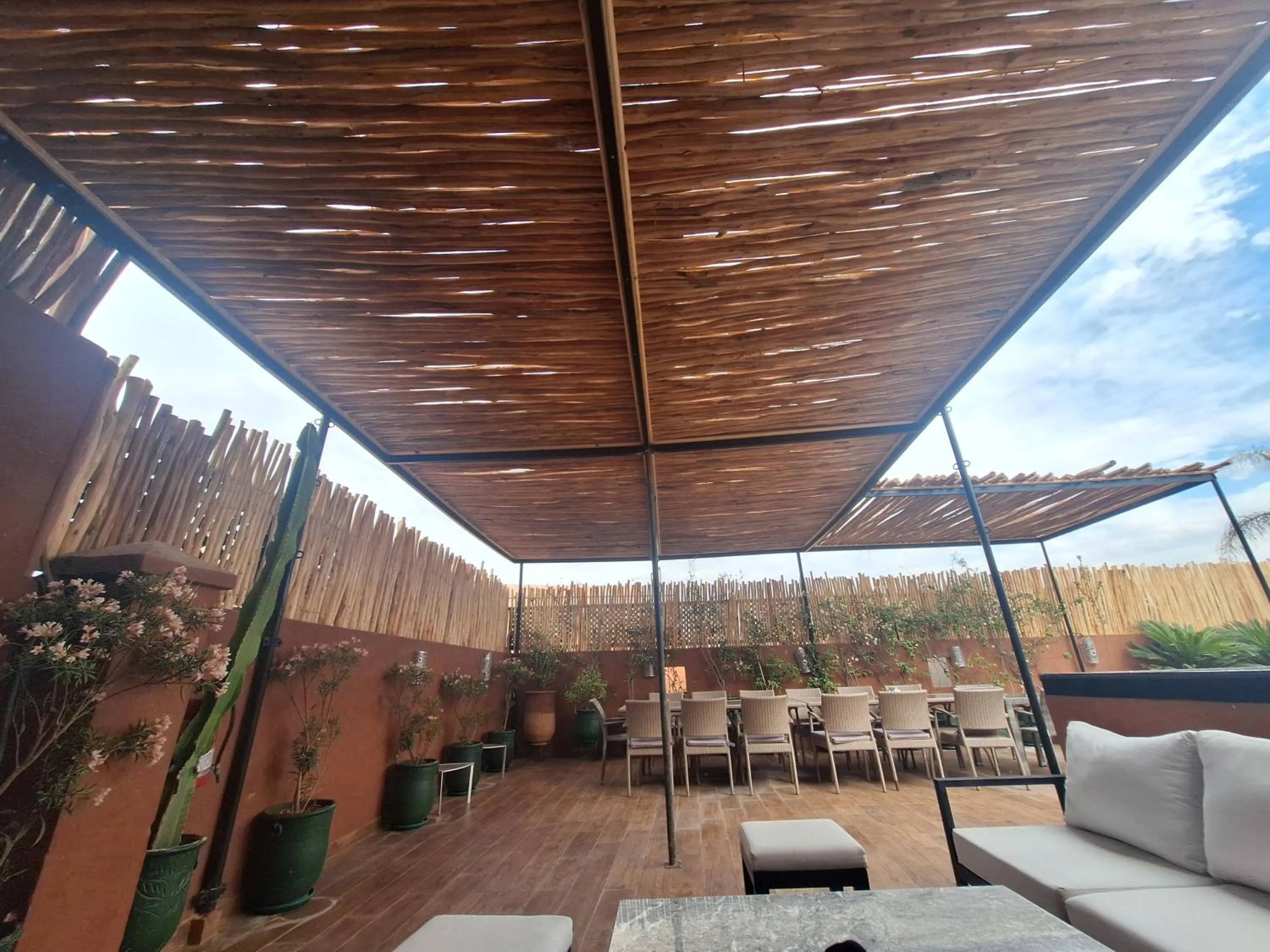 Patio in Riad Dar Augusta