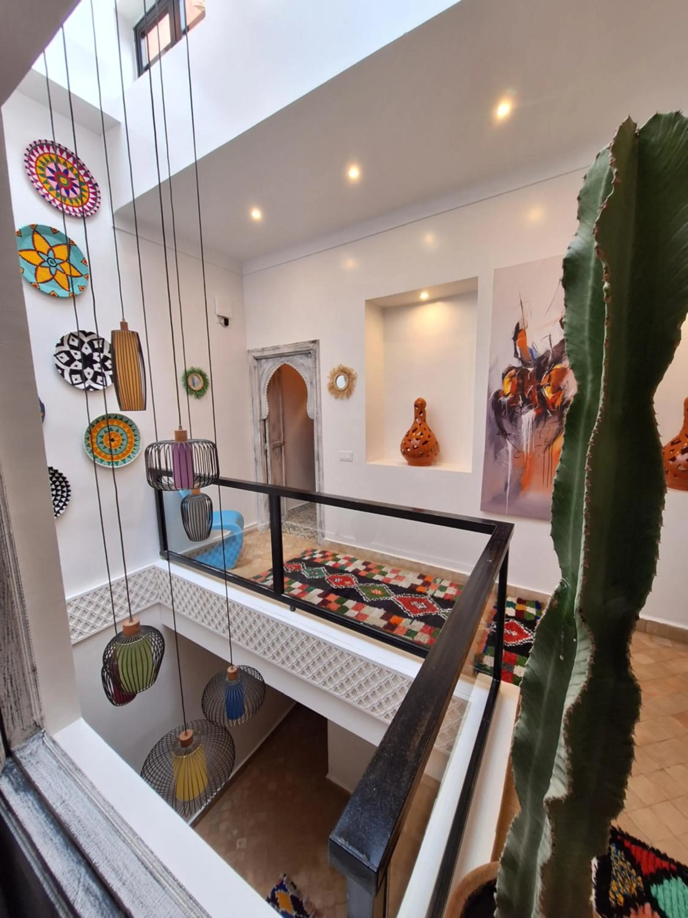 Decorative detail in Riad Dar Augusta