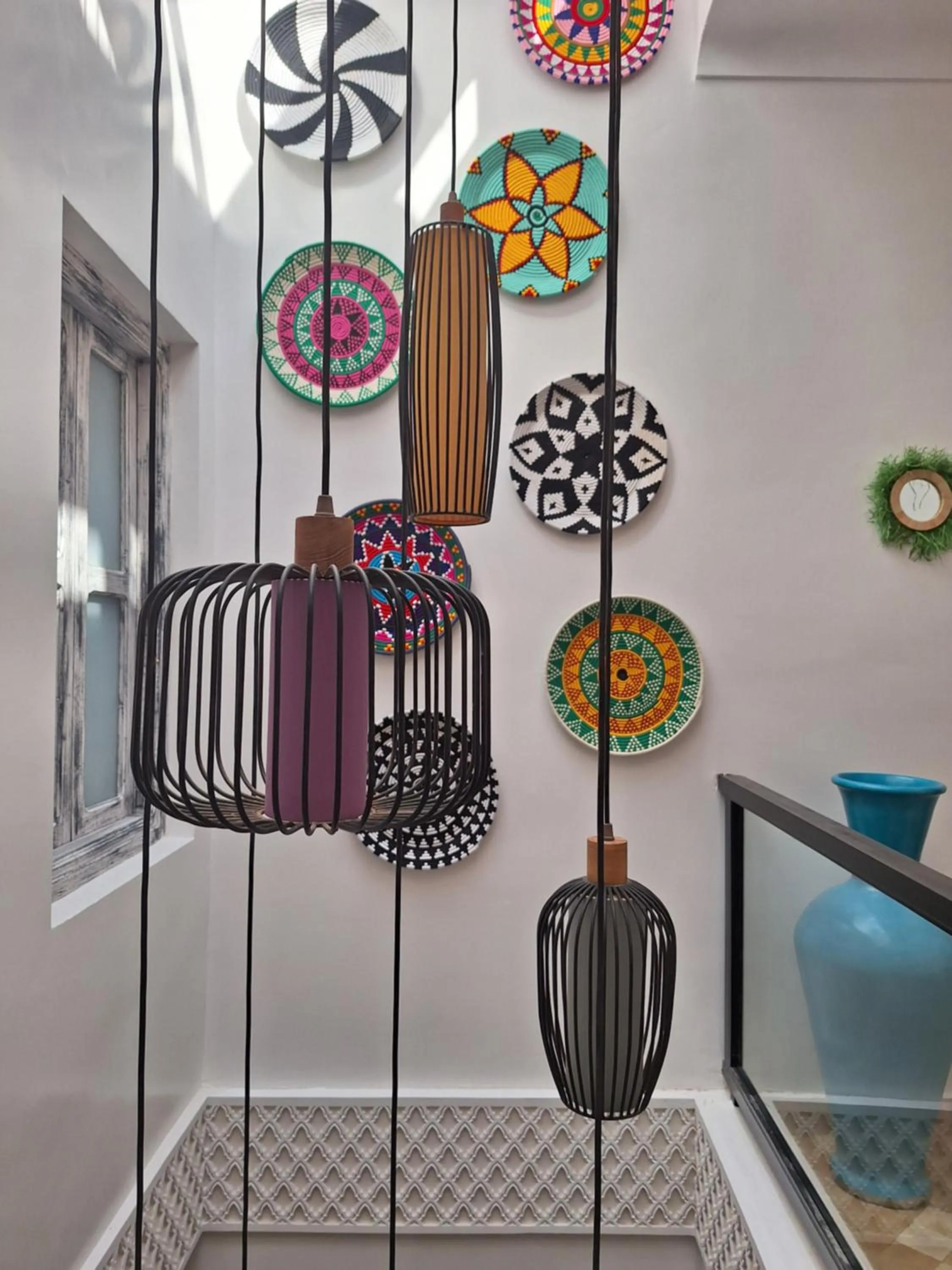 Decorative detail in Riad Dar Augusta