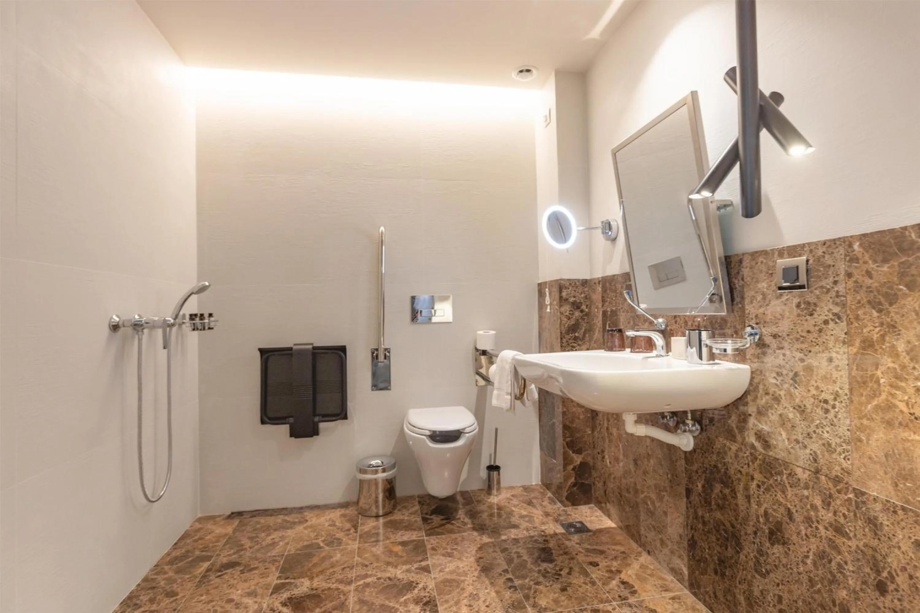 Bathroom in Adia Aluma Athens, Curio Collection By Hilton