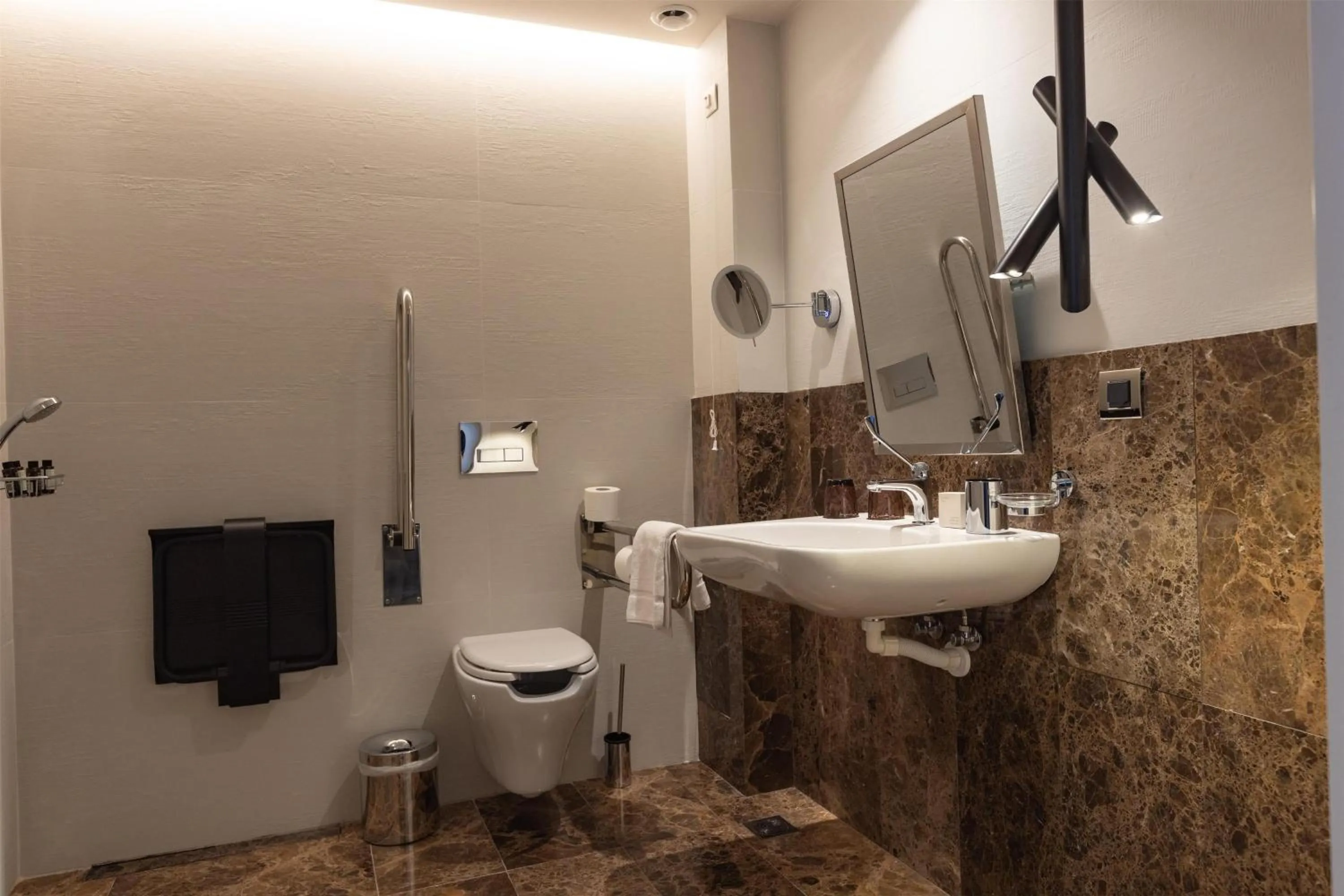 Bathroom in Adia Aluma Athens, Curio Collection By Hilton