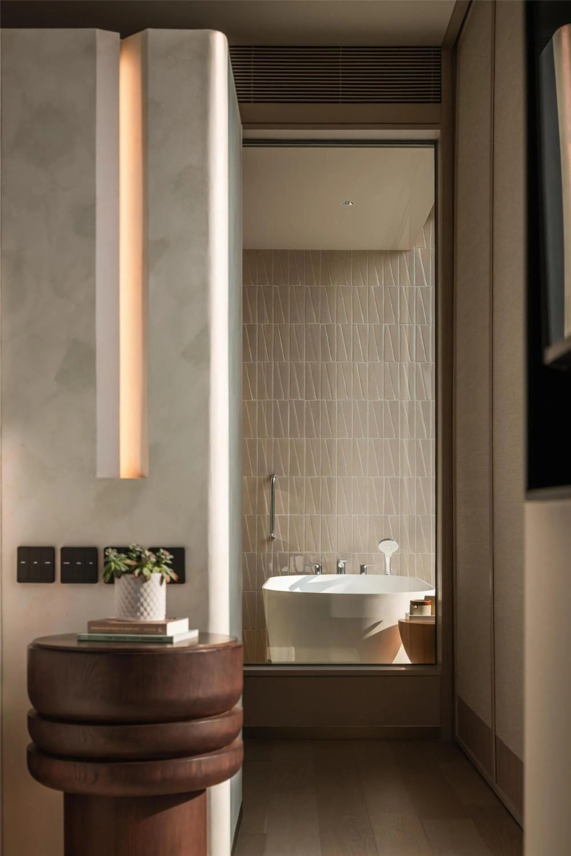 Bathroom in Kromo Bangkok, Curio Collection By Hilton