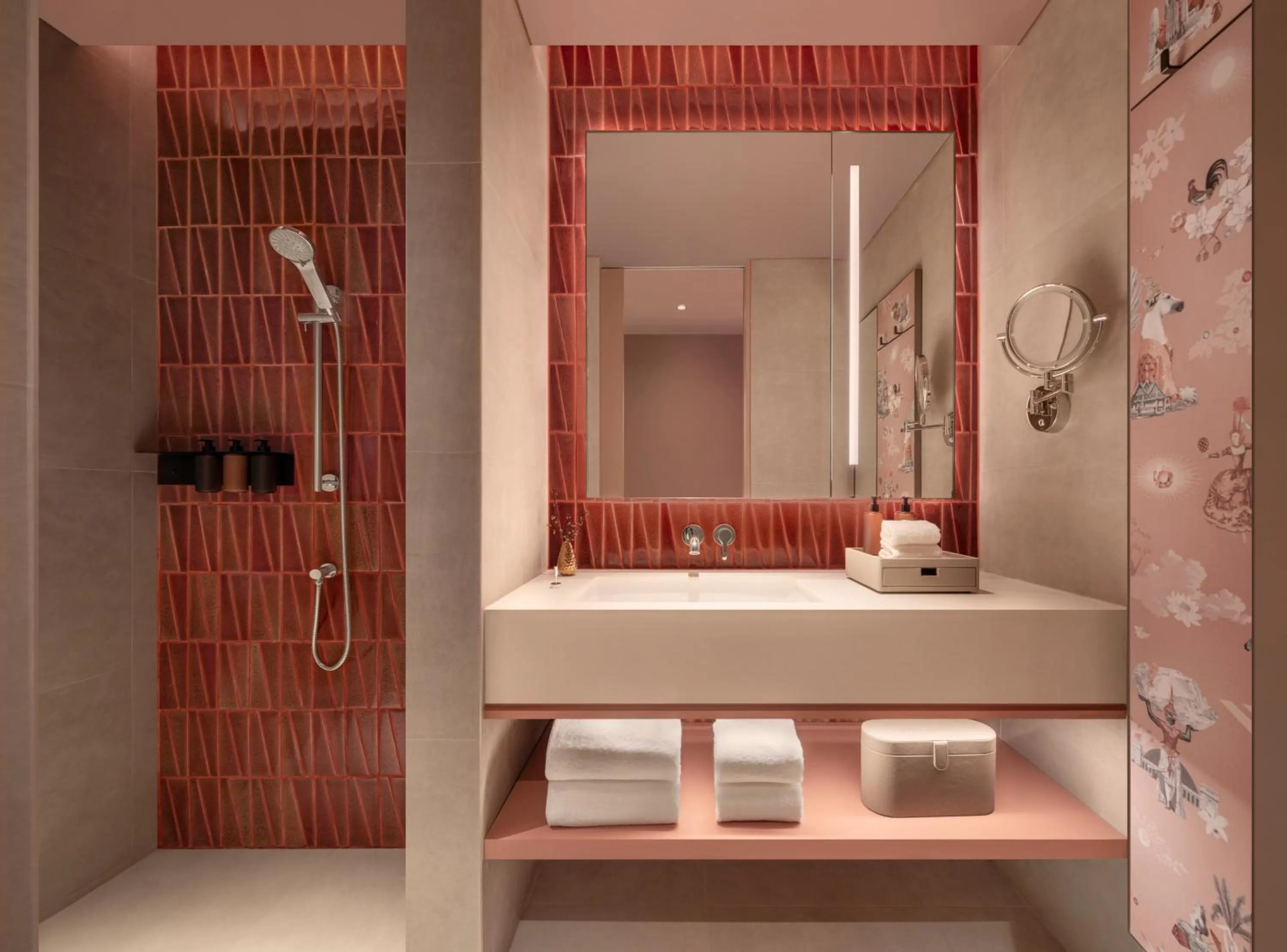 Bathroom in Kromo Bangkok, Curio Collection By Hilton