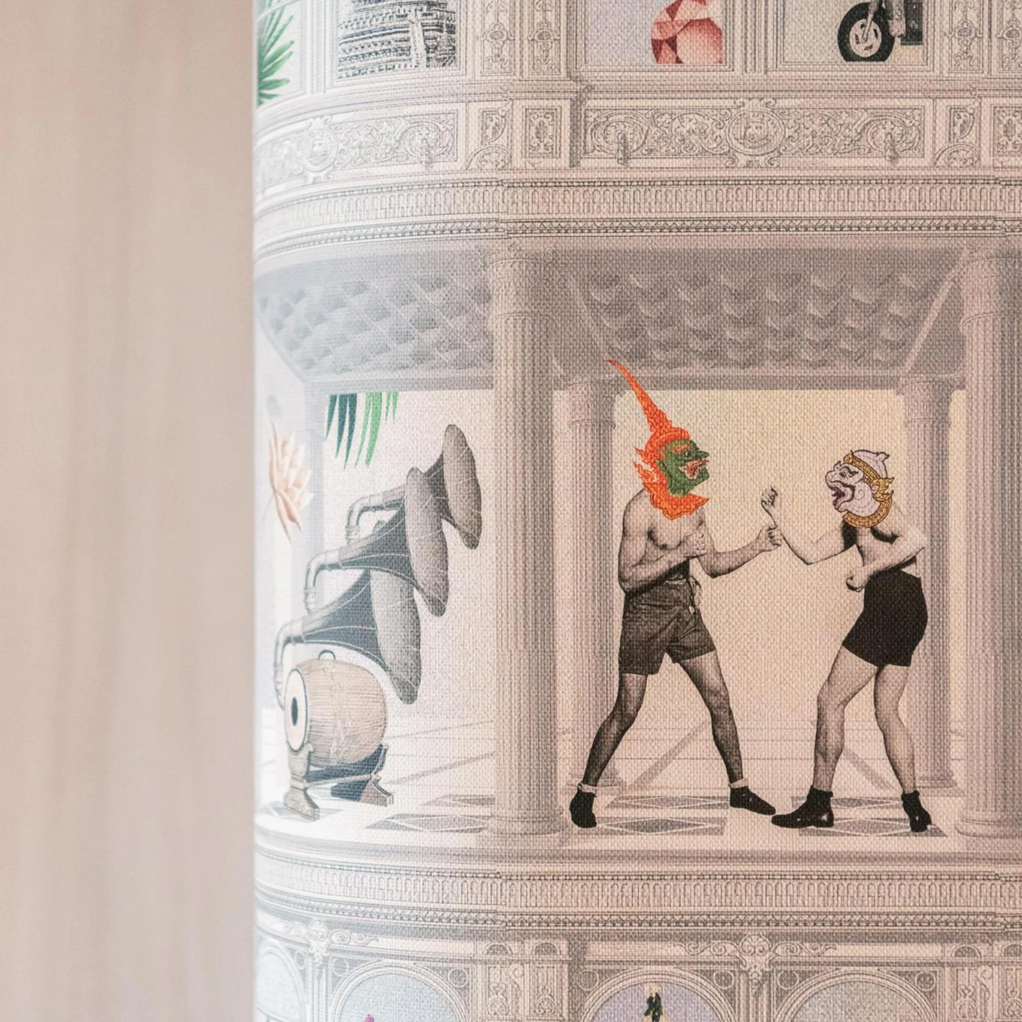 Decorative detail in Kromo Bangkok, Curio Collection By Hilton