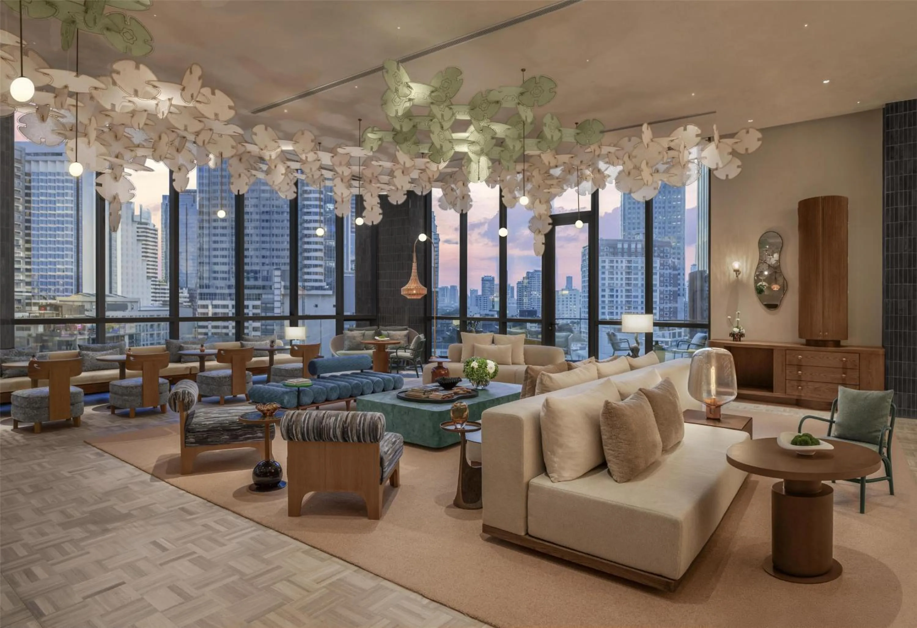 Lobby or reception in Kromo Bangkok, Curio Collection By Hilton