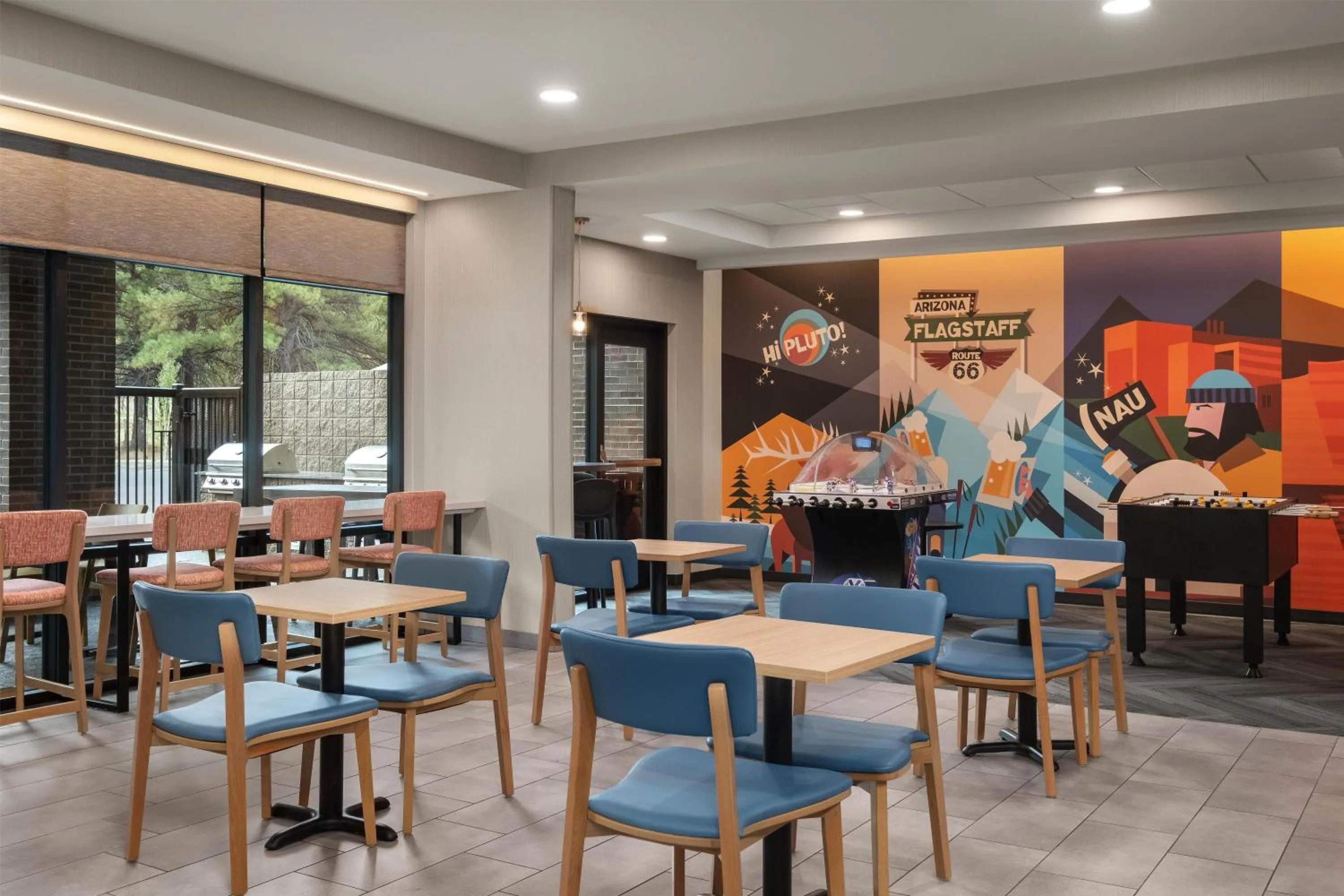 Game Room in Home2 Suites By Hilton Flagstaff