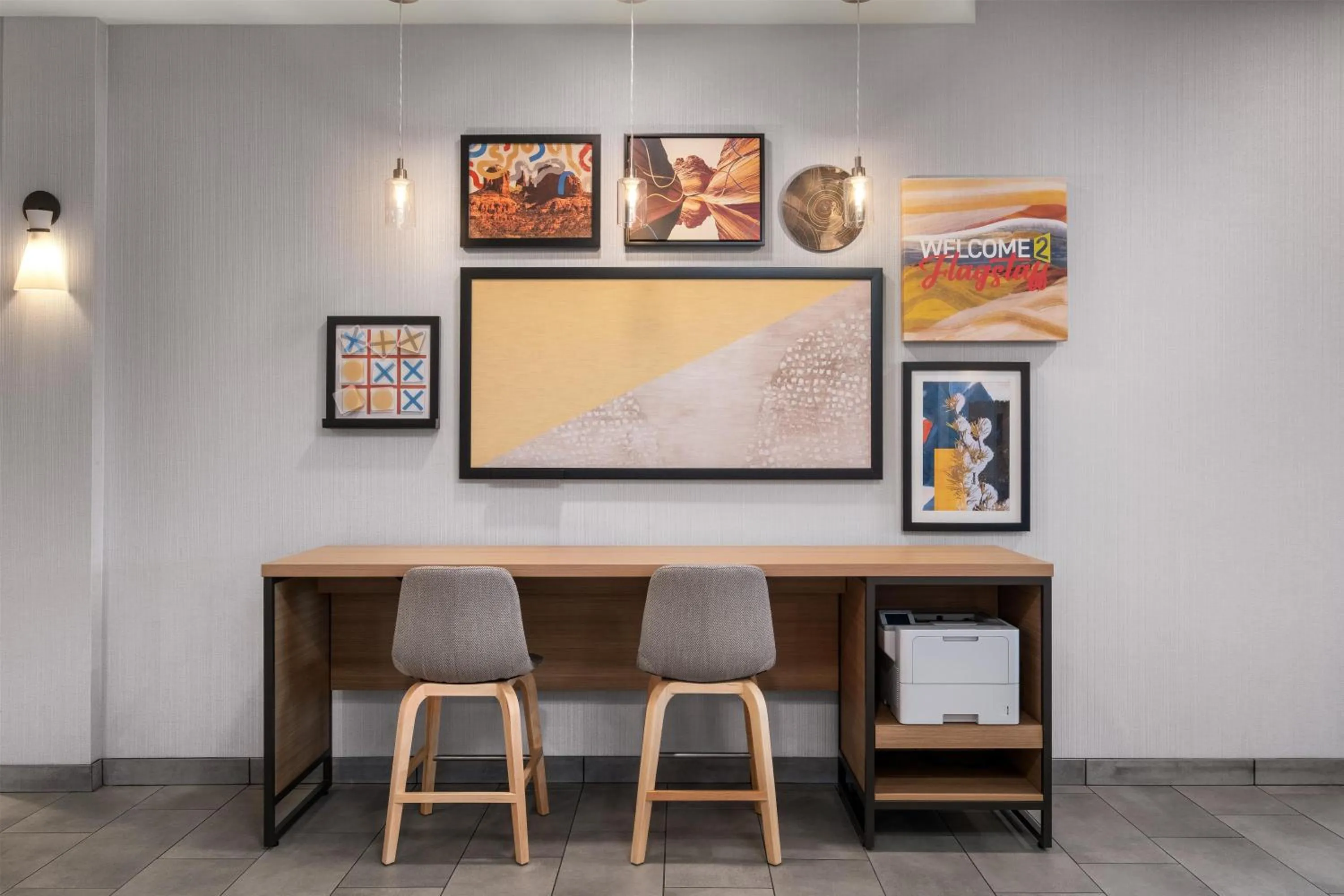 Lobby or reception in Home2 Suites By Hilton Flagstaff