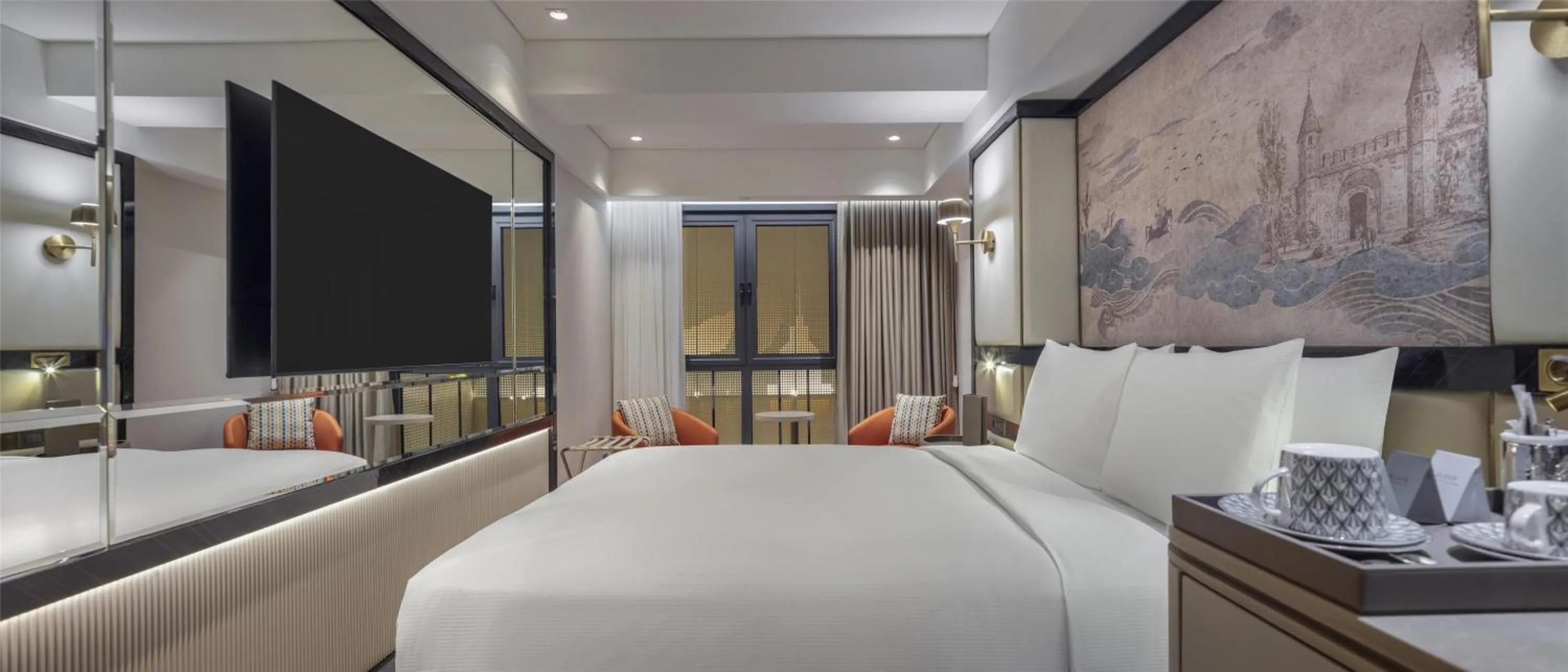 Bed in The Ritus Hotel Istanbul Sultanahmet, Tapestry Collection by Hilton