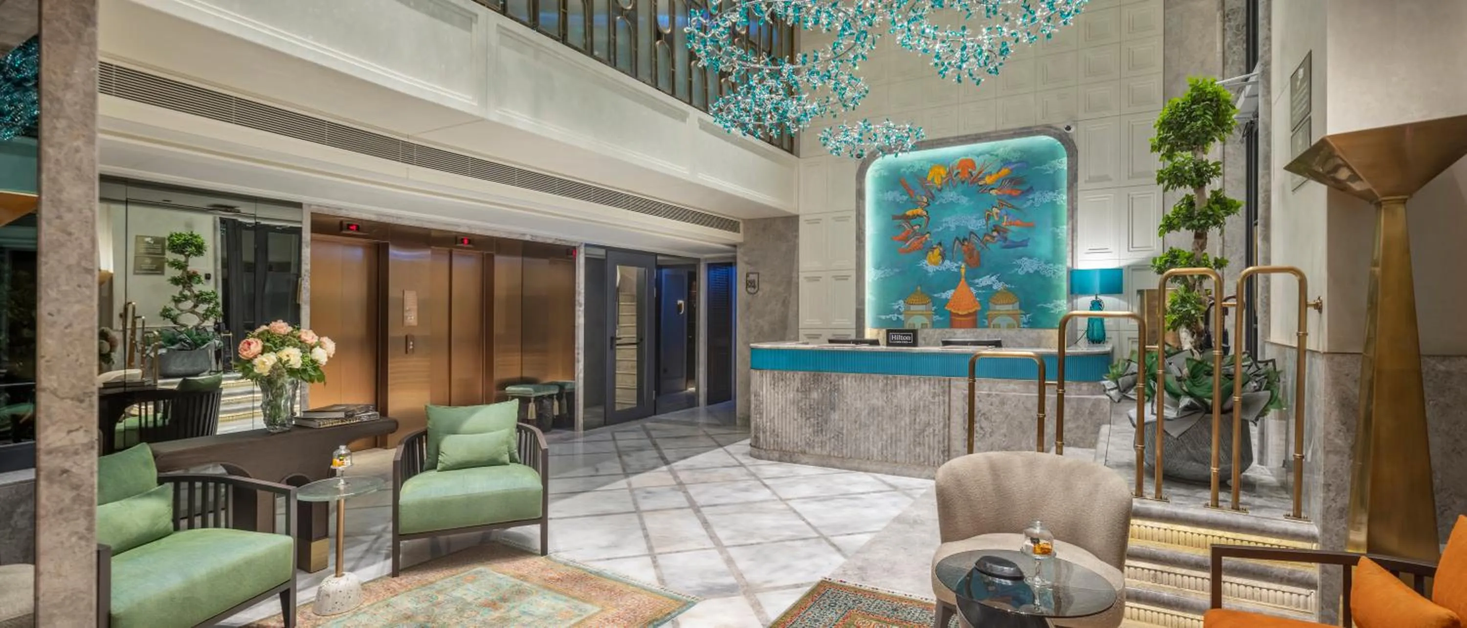 Lobby or reception in The Ritus Hotel Istanbul Sultanahmet, Tapestry Collection by Hilton