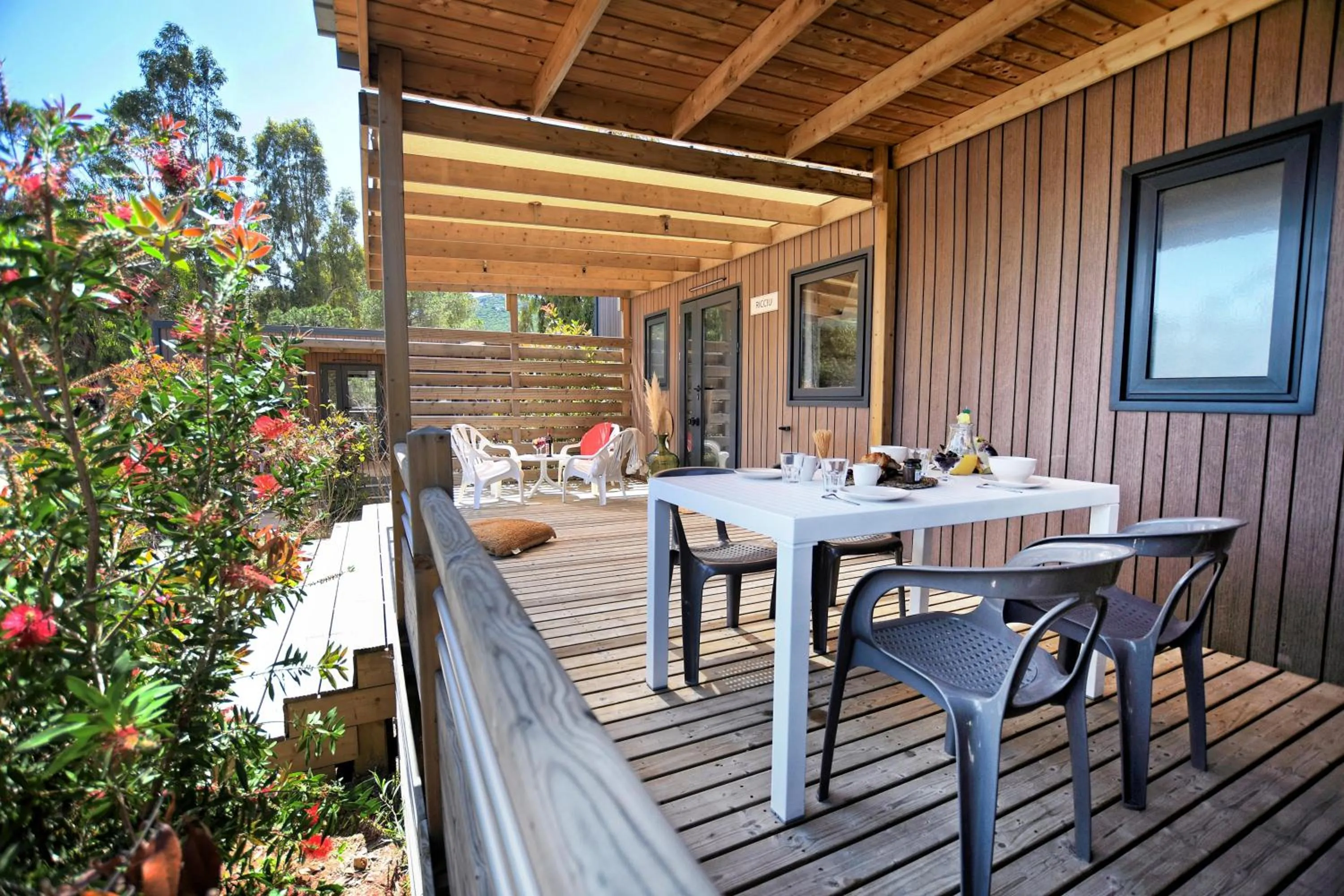 Patio in Camping Bella Vista