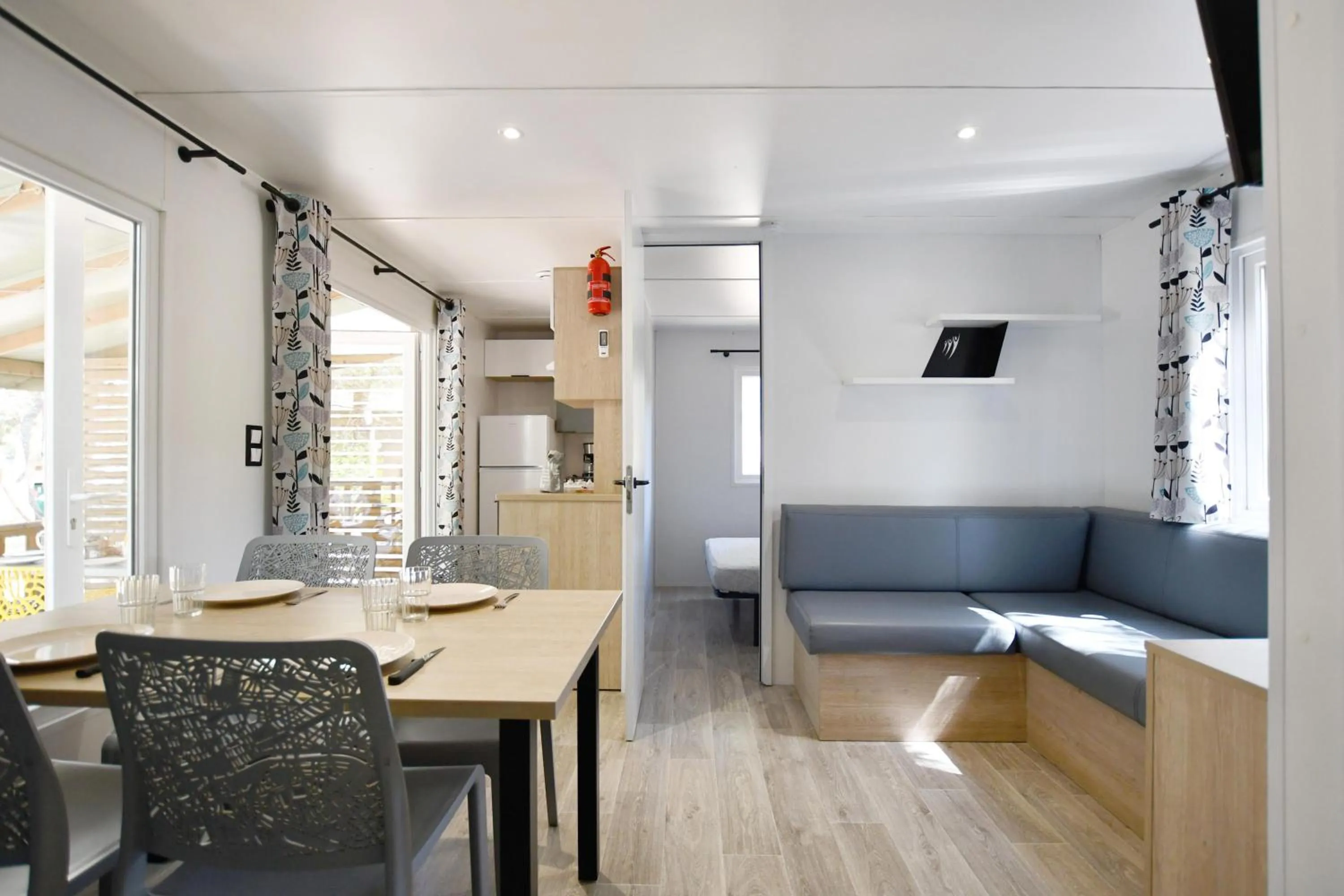 Living room in Camping Bella Vista