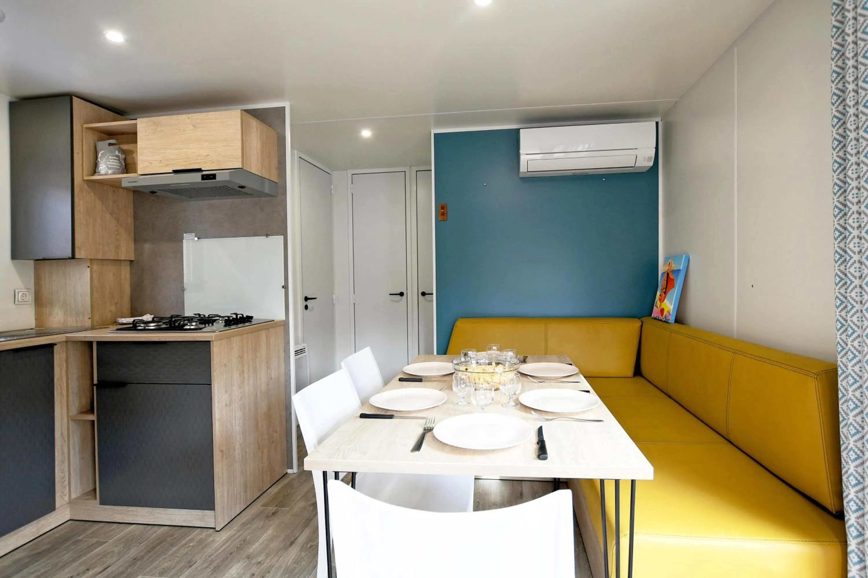 Living room in Camping Bella Vista