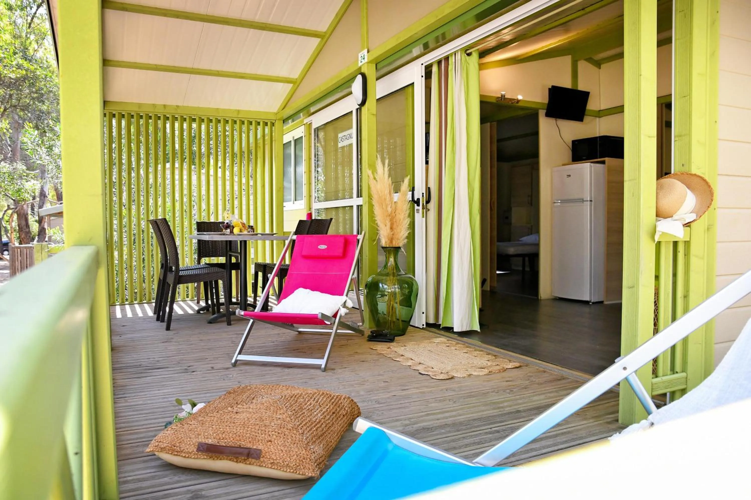 Patio in Camping Bella Vista