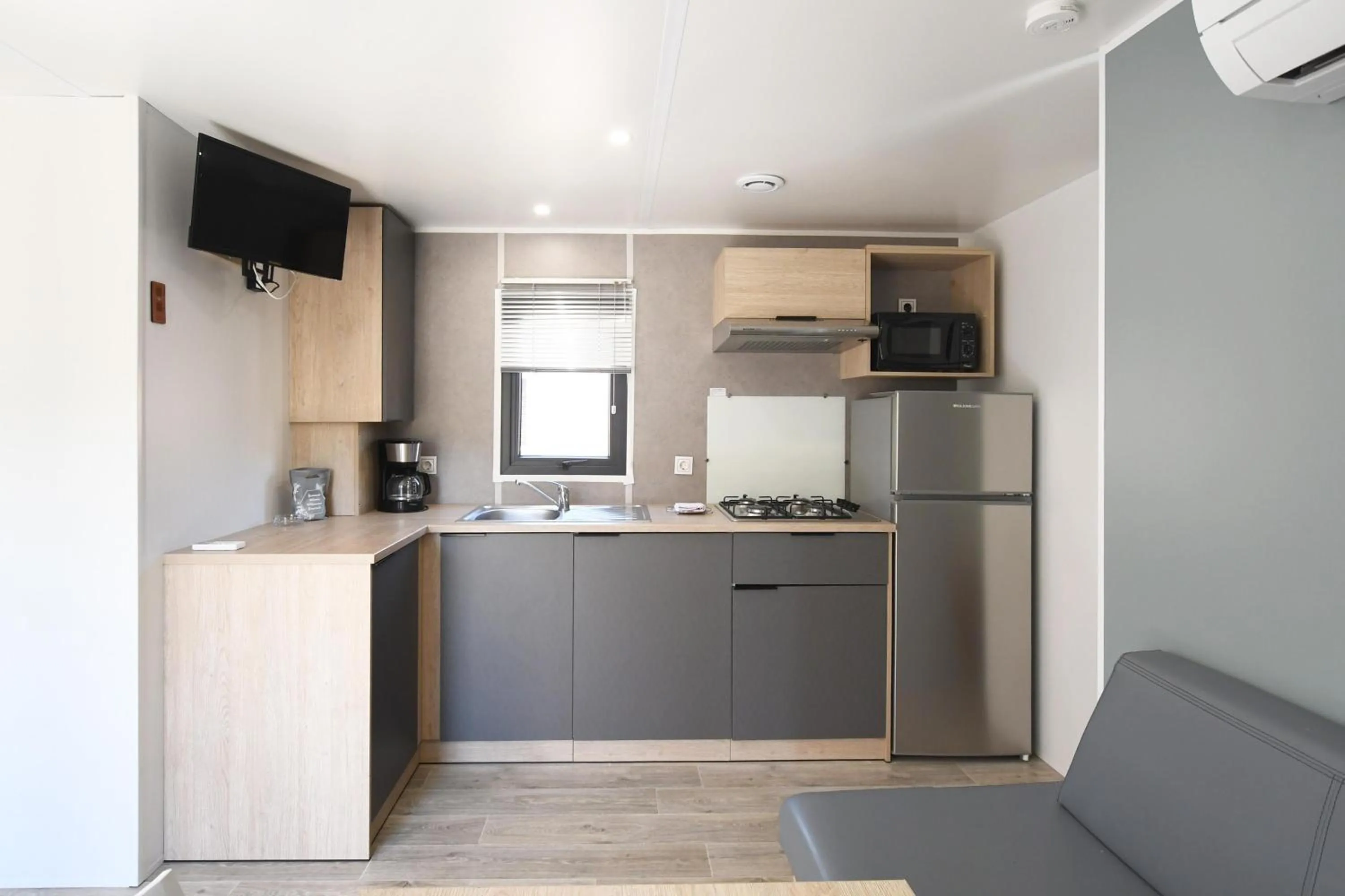 kitchen in Camping Bella Vista