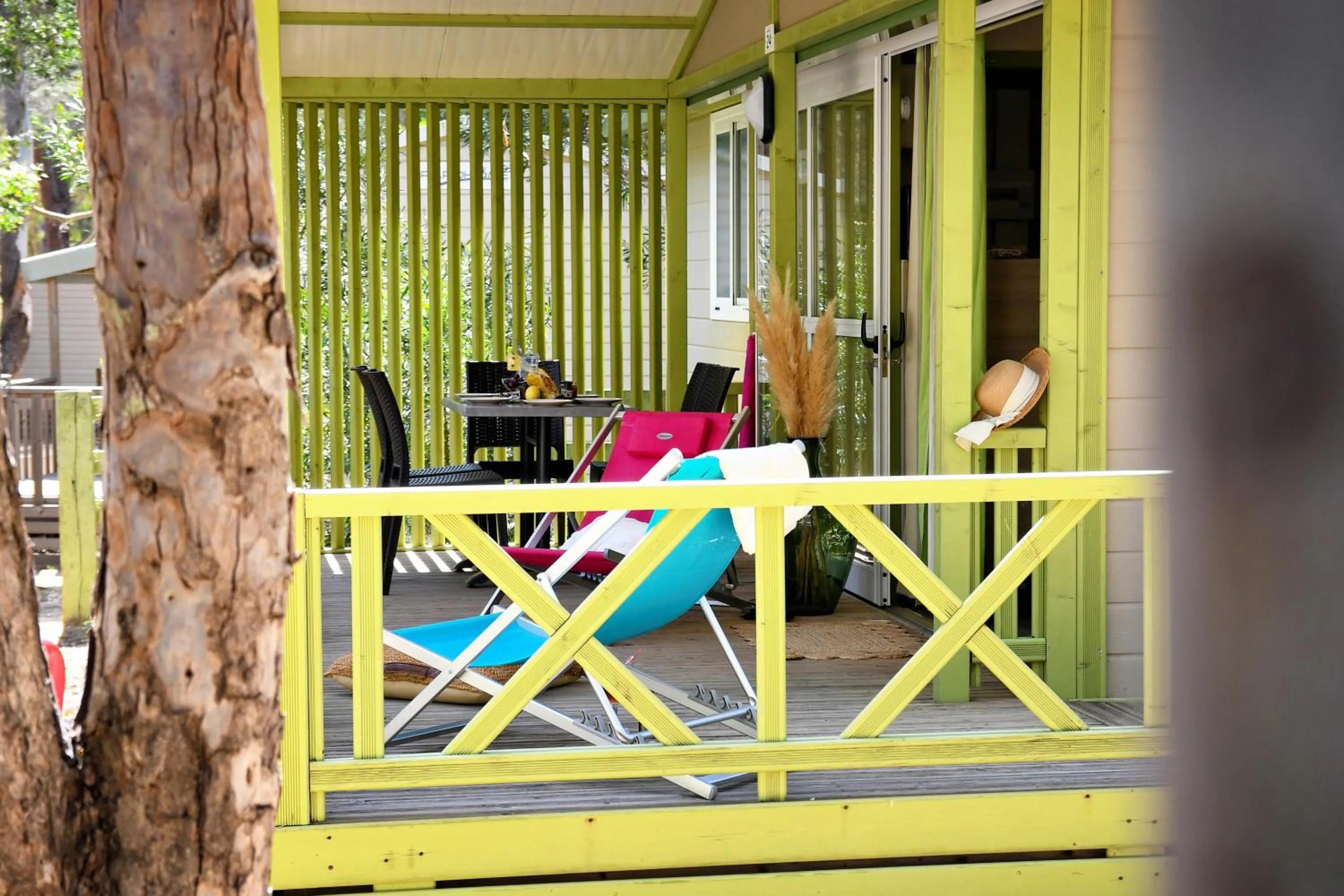 Patio in Camping Bella Vista