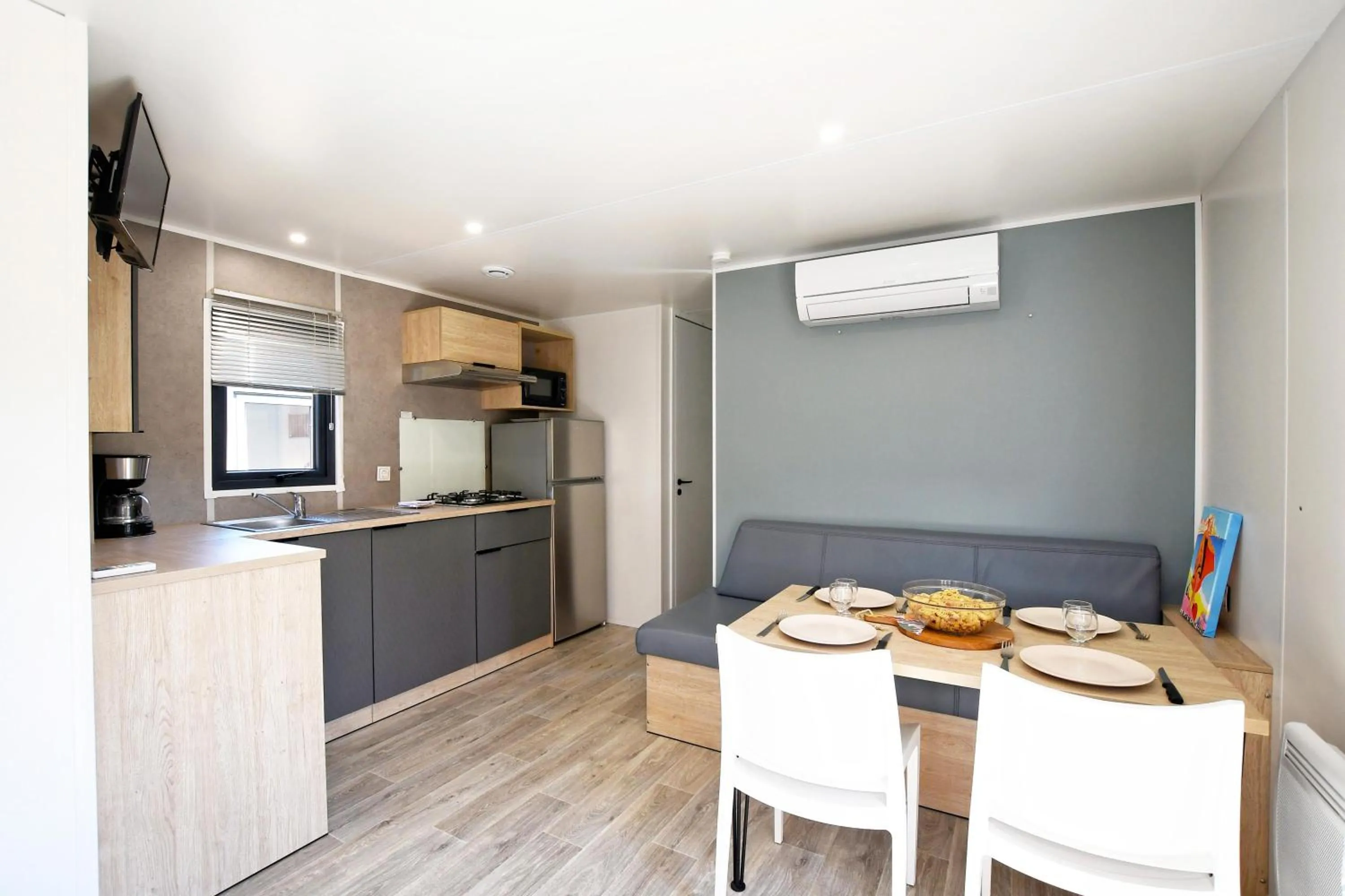 Living room in Camping Bella Vista