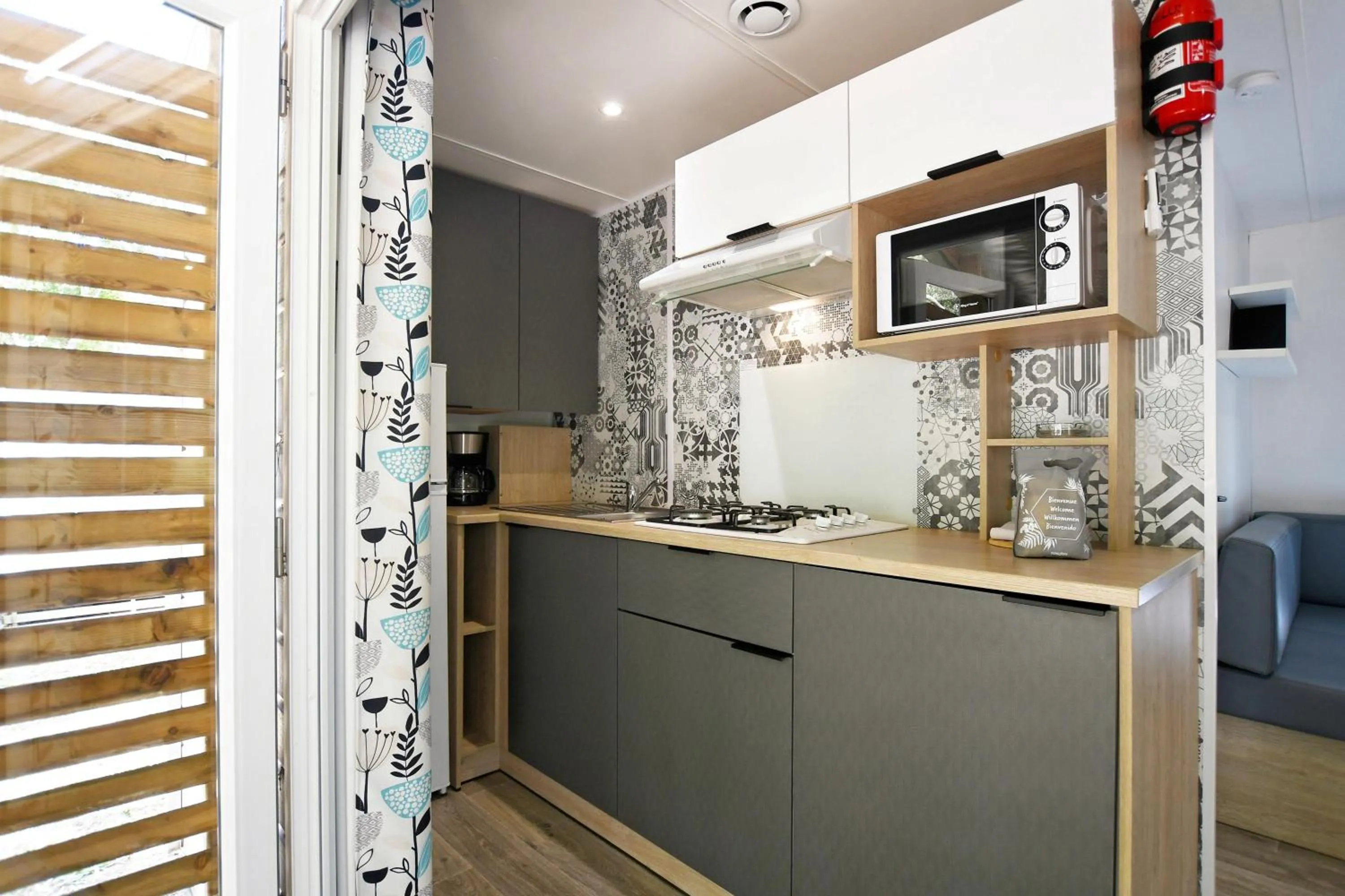 kitchen in Camping Bella Vista