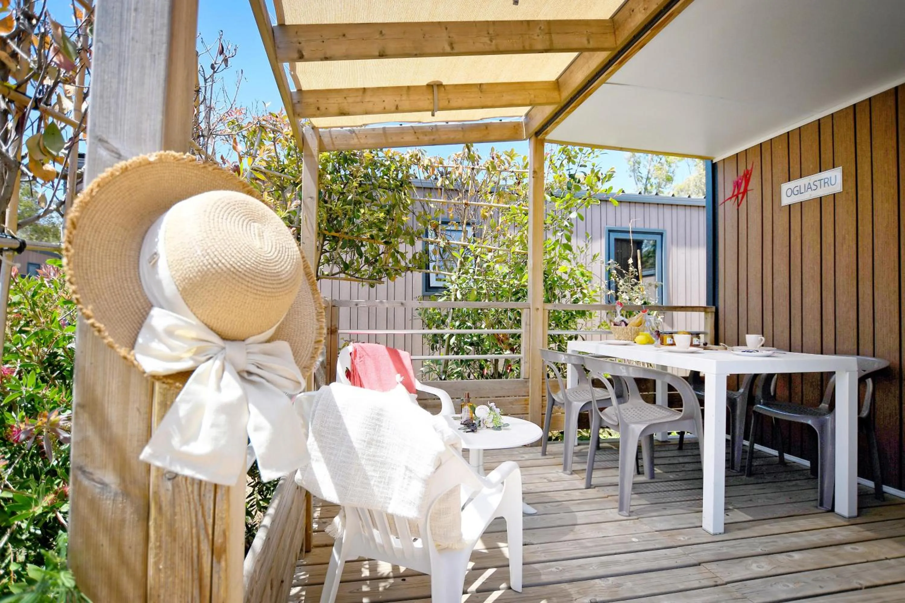 Patio in Camping Bella Vista