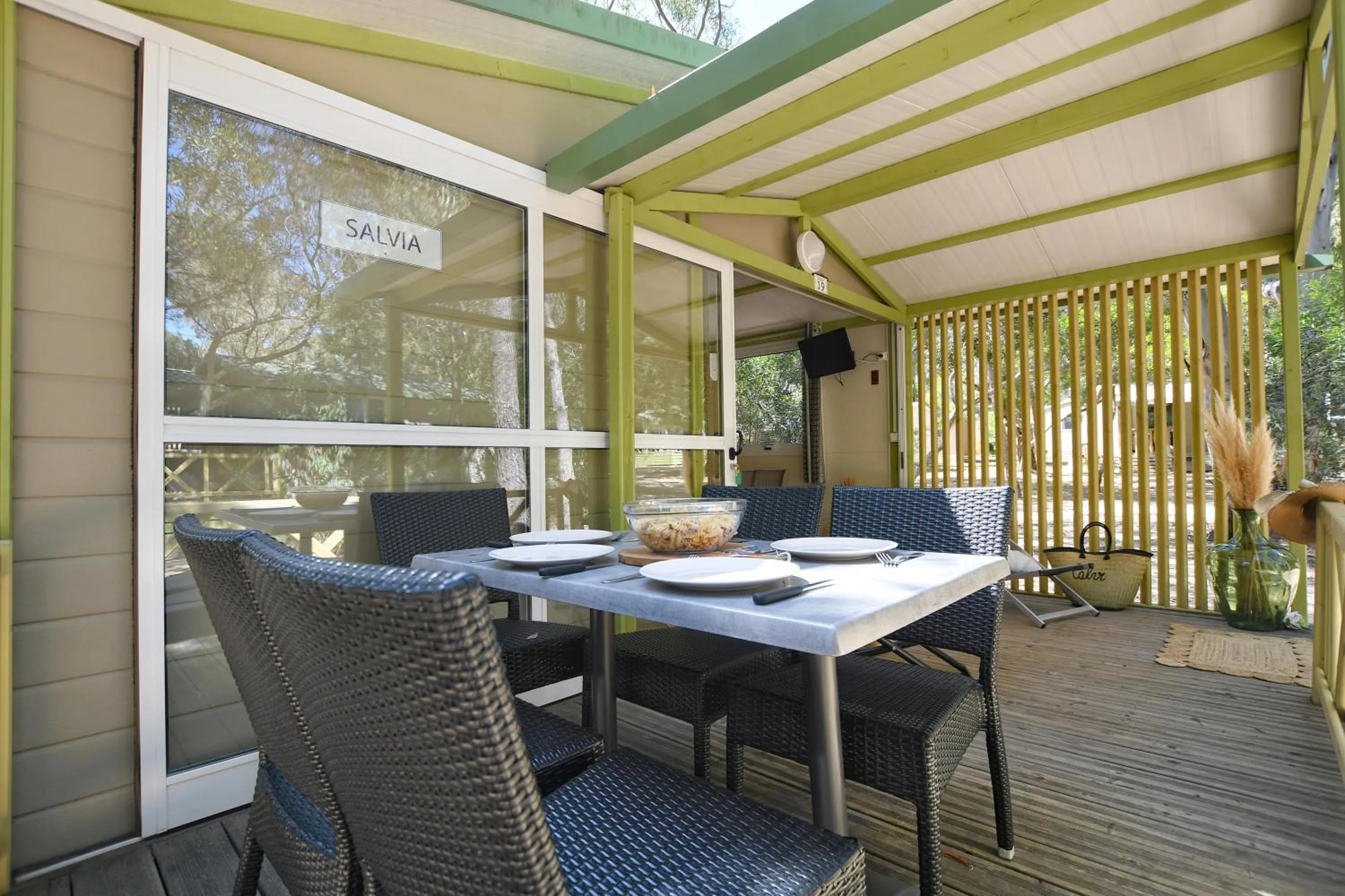 Patio in Camping Bella Vista