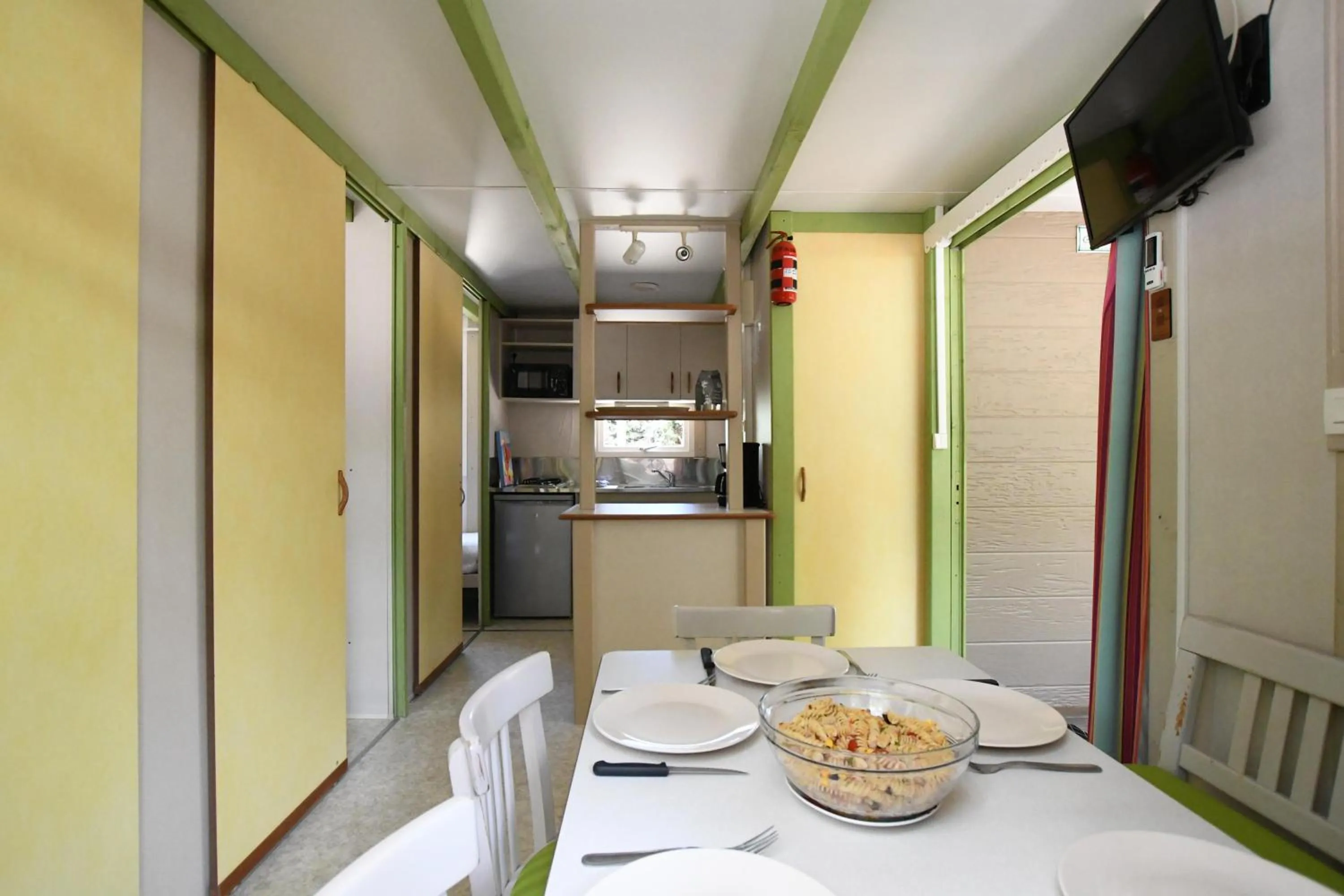 Living room in Camping Bella Vista