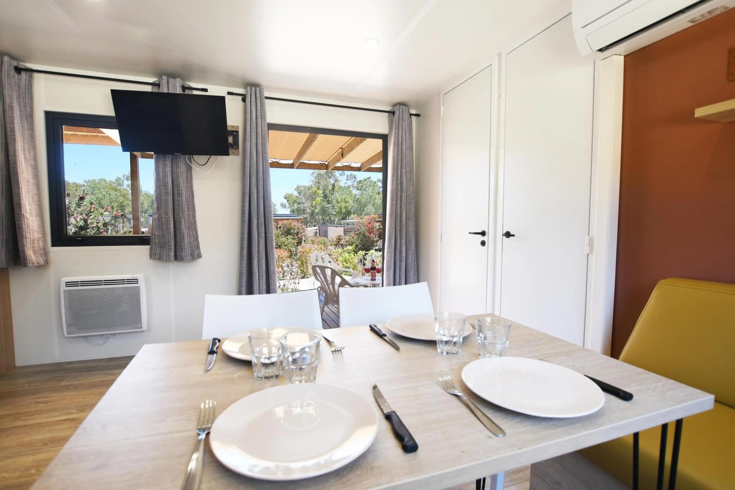 Living room in Camping Bella Vista