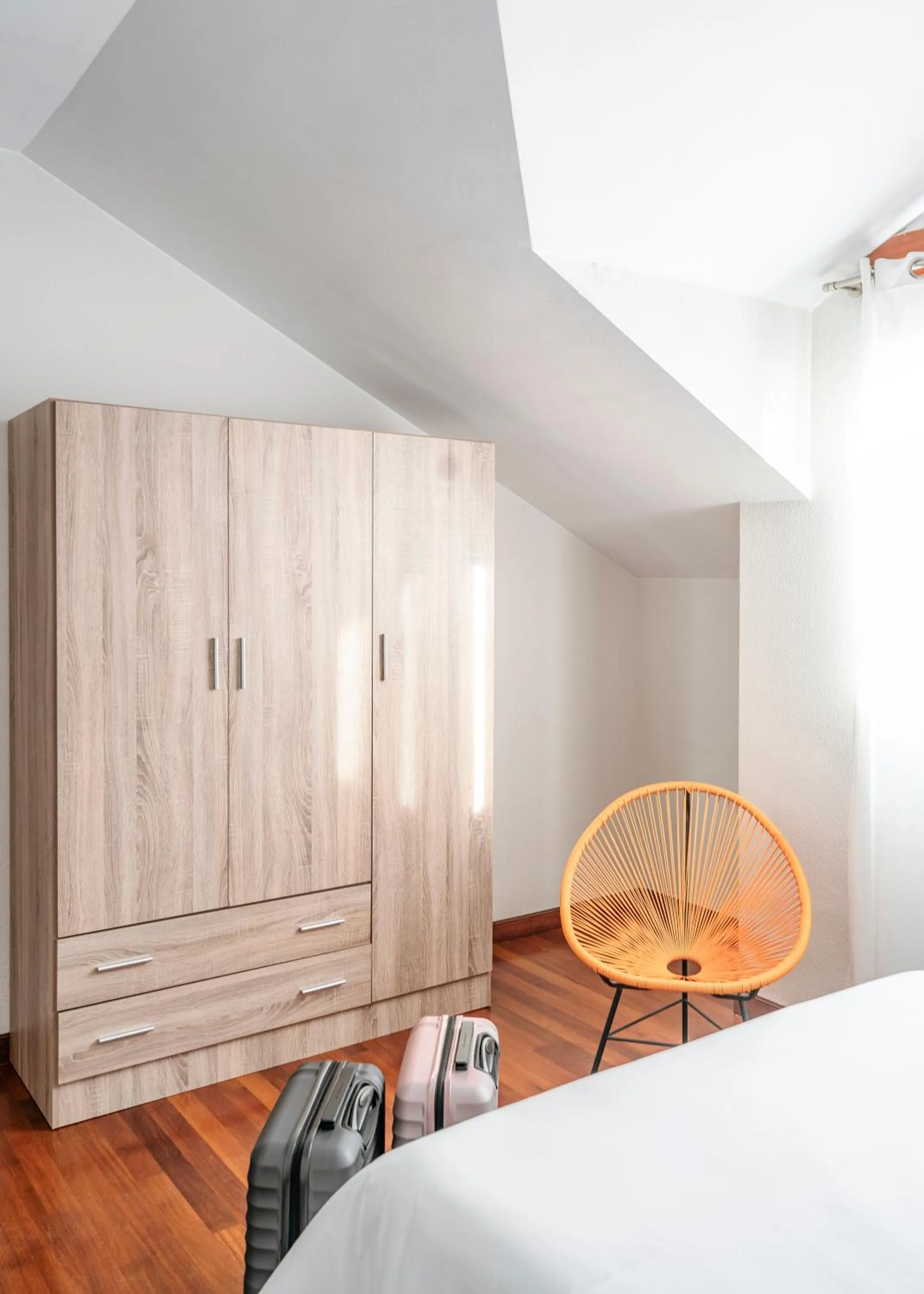 Bedroom, Bed in Apartamentos Alday