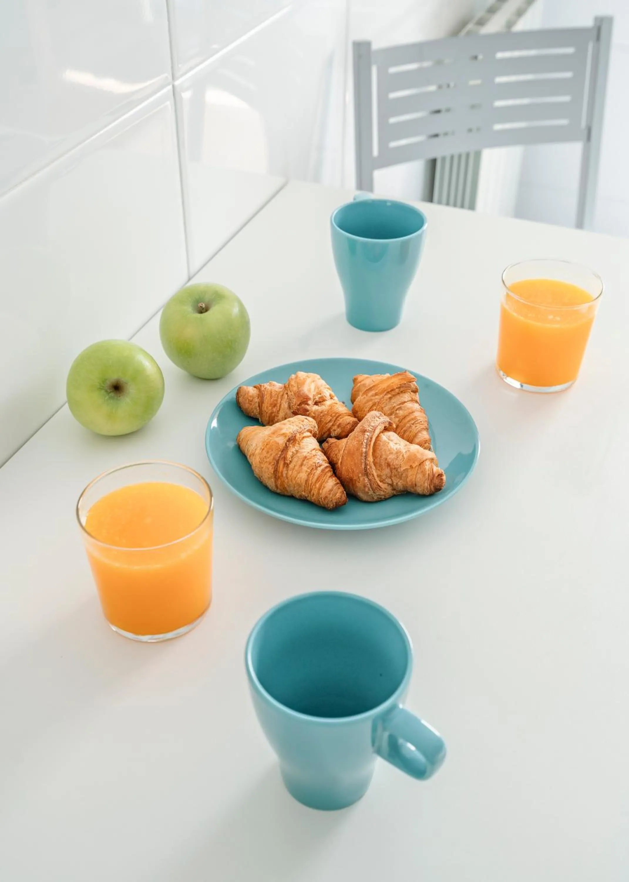 Kitchen or kitchenette in Apartamentos Alday