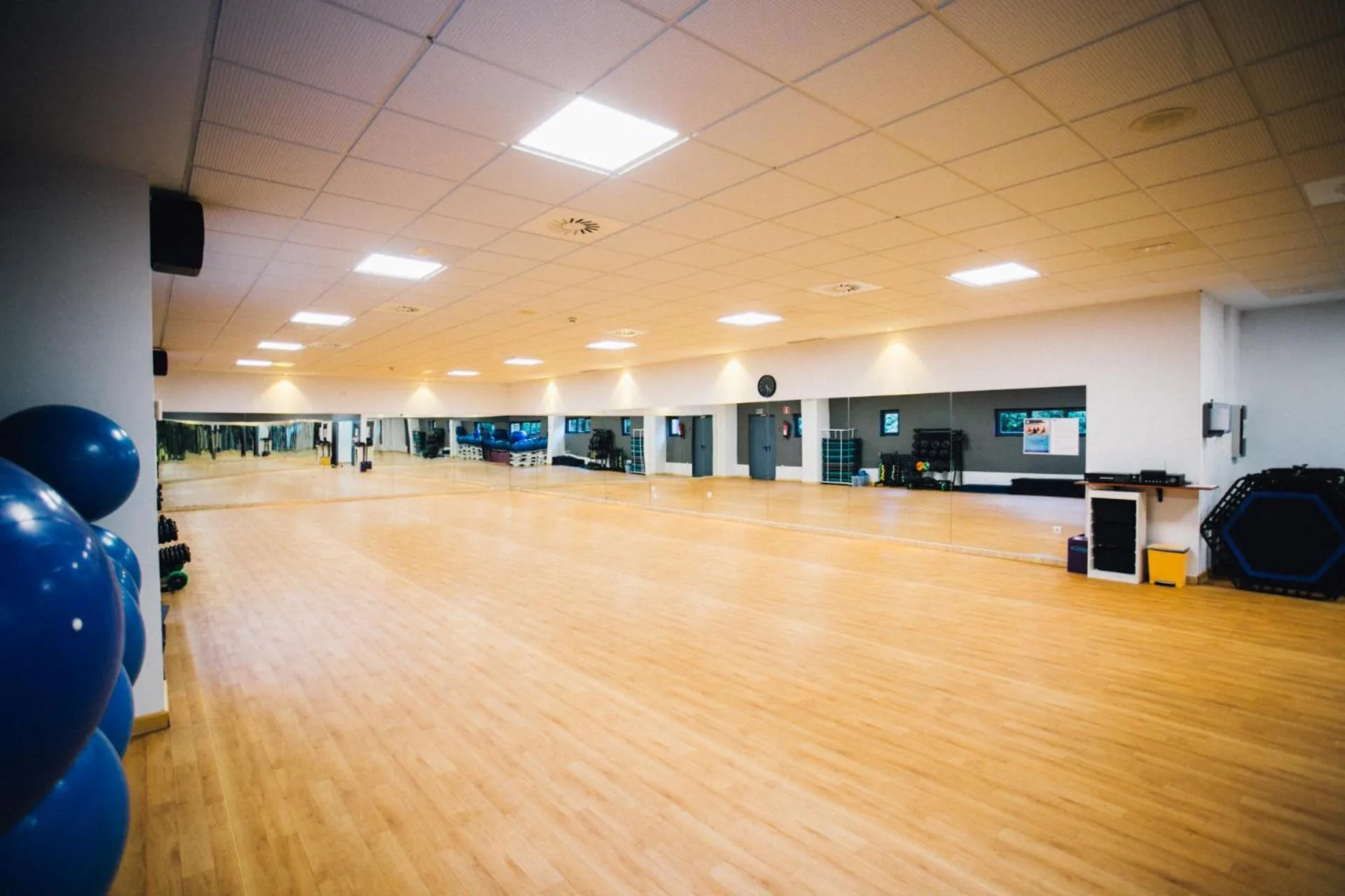 Fitness centre/facilities in Apartamentos Alday