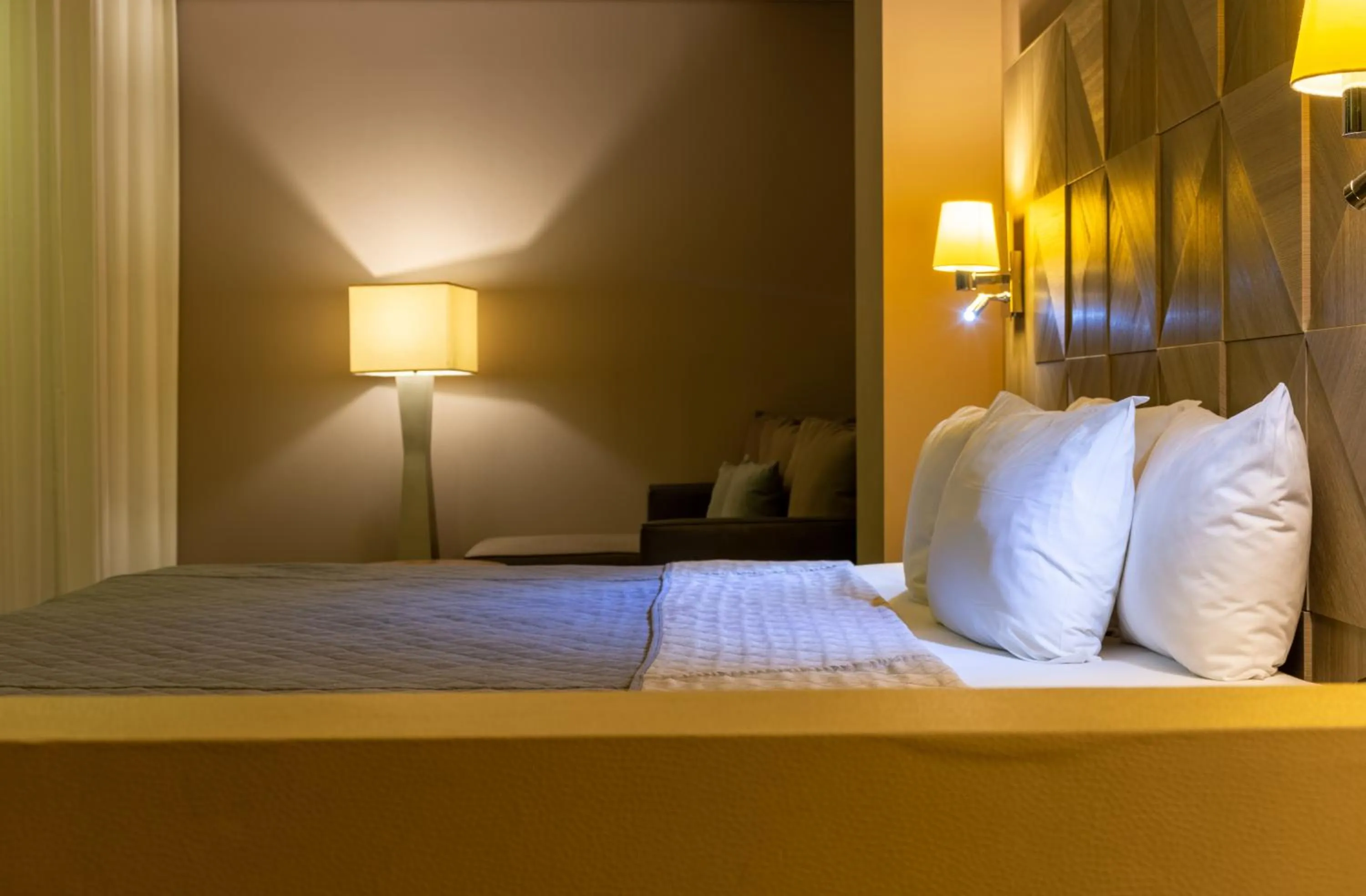 Decorative detail, Bed in Hotel Glow Point - Mulza