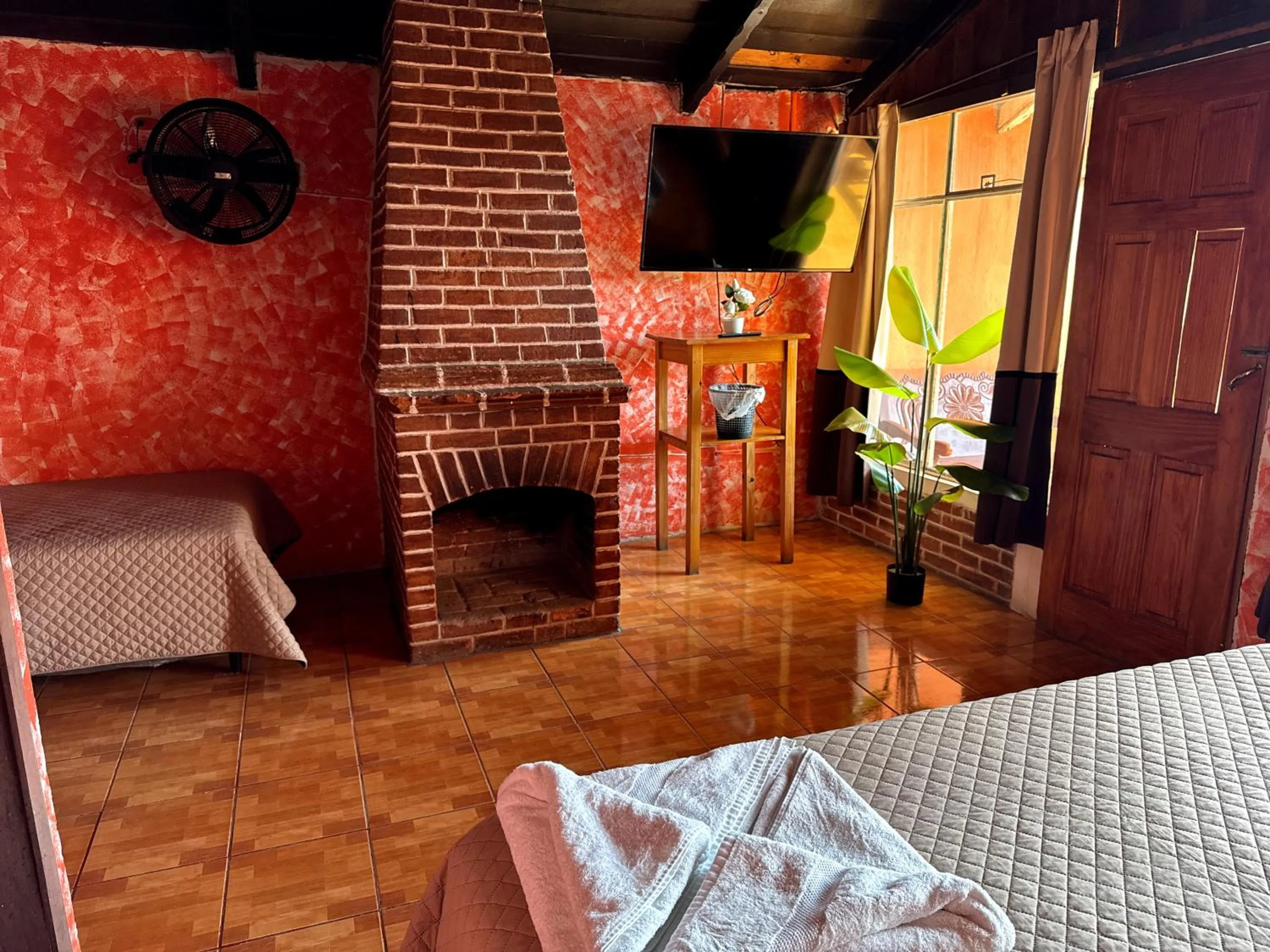 Bed in Hotel Hanna Resort