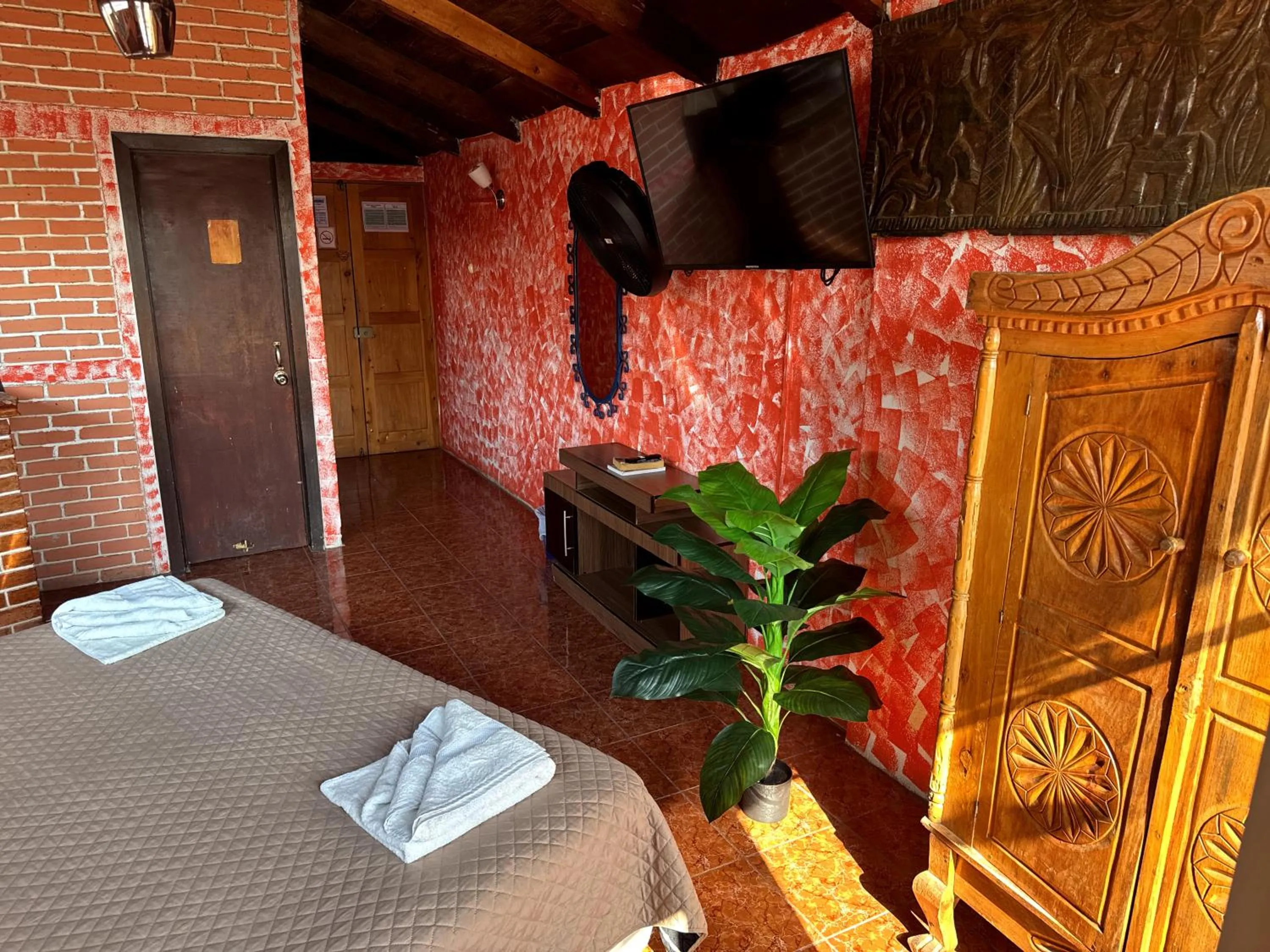 Bed in Hotel Hanna Resort