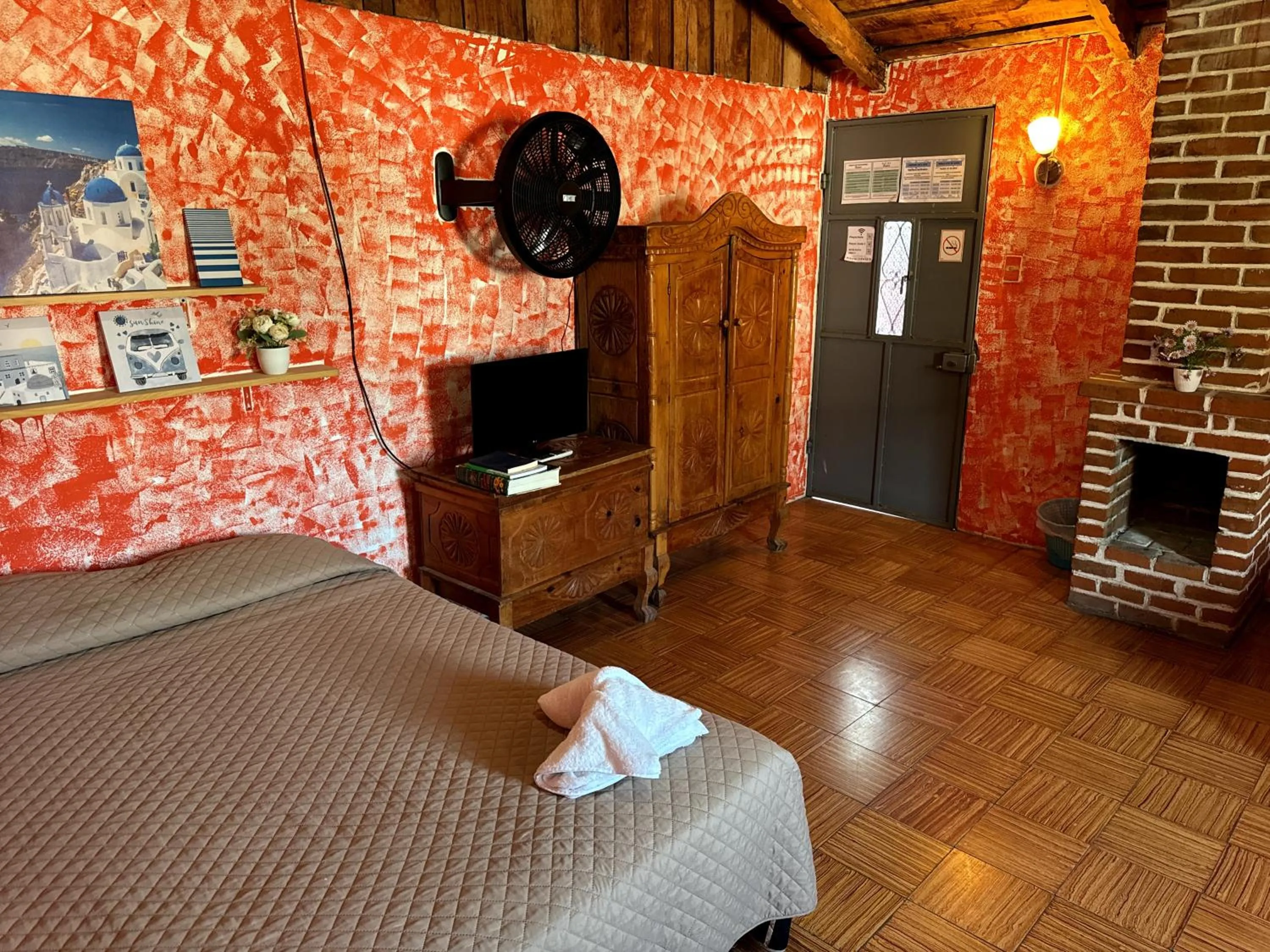 Bed in Hotel Hanna Resort