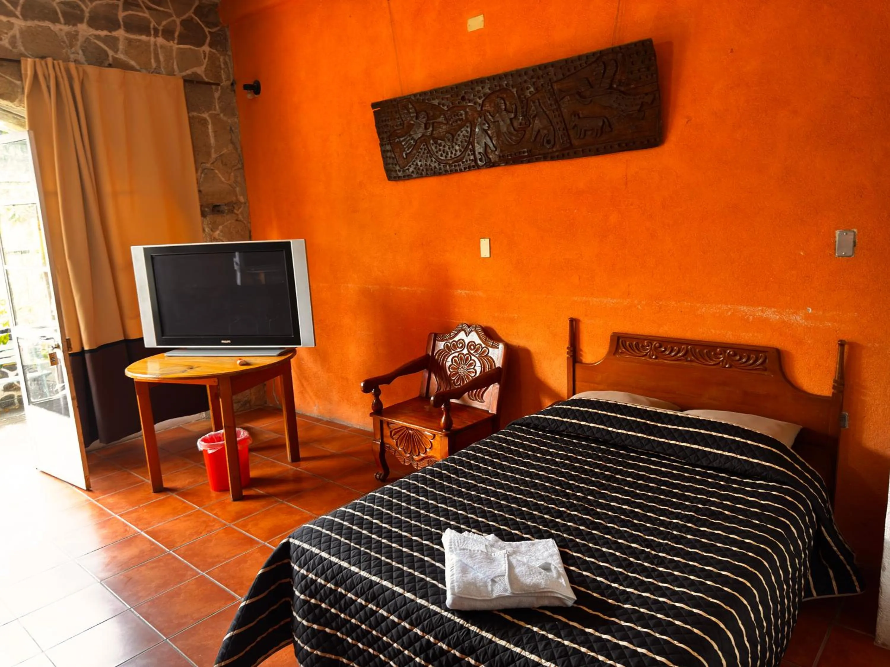 Bed in Hotel Hanna Resort