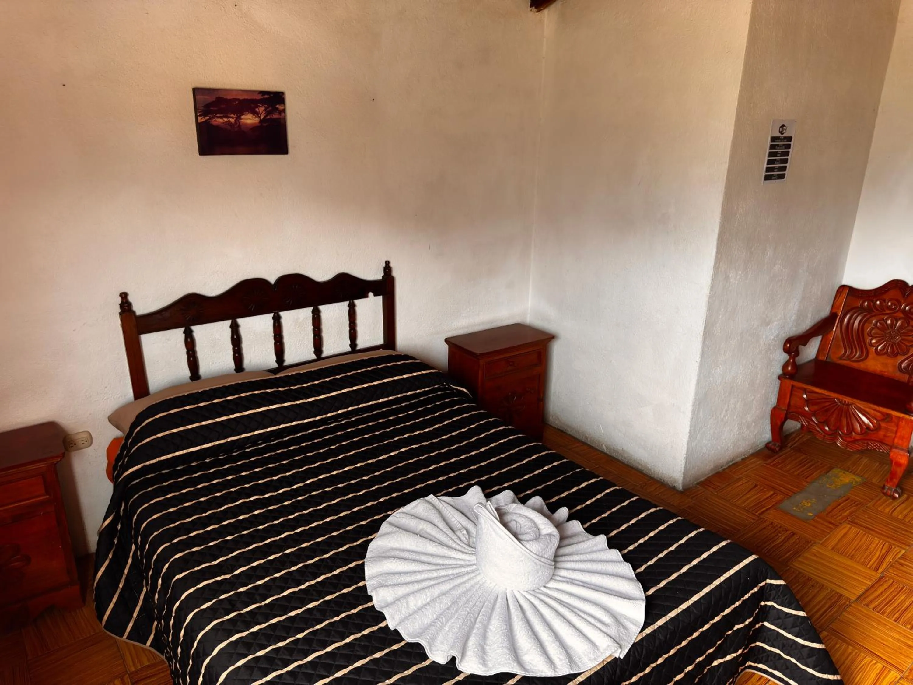 Bed in Hotel Hanna Resort