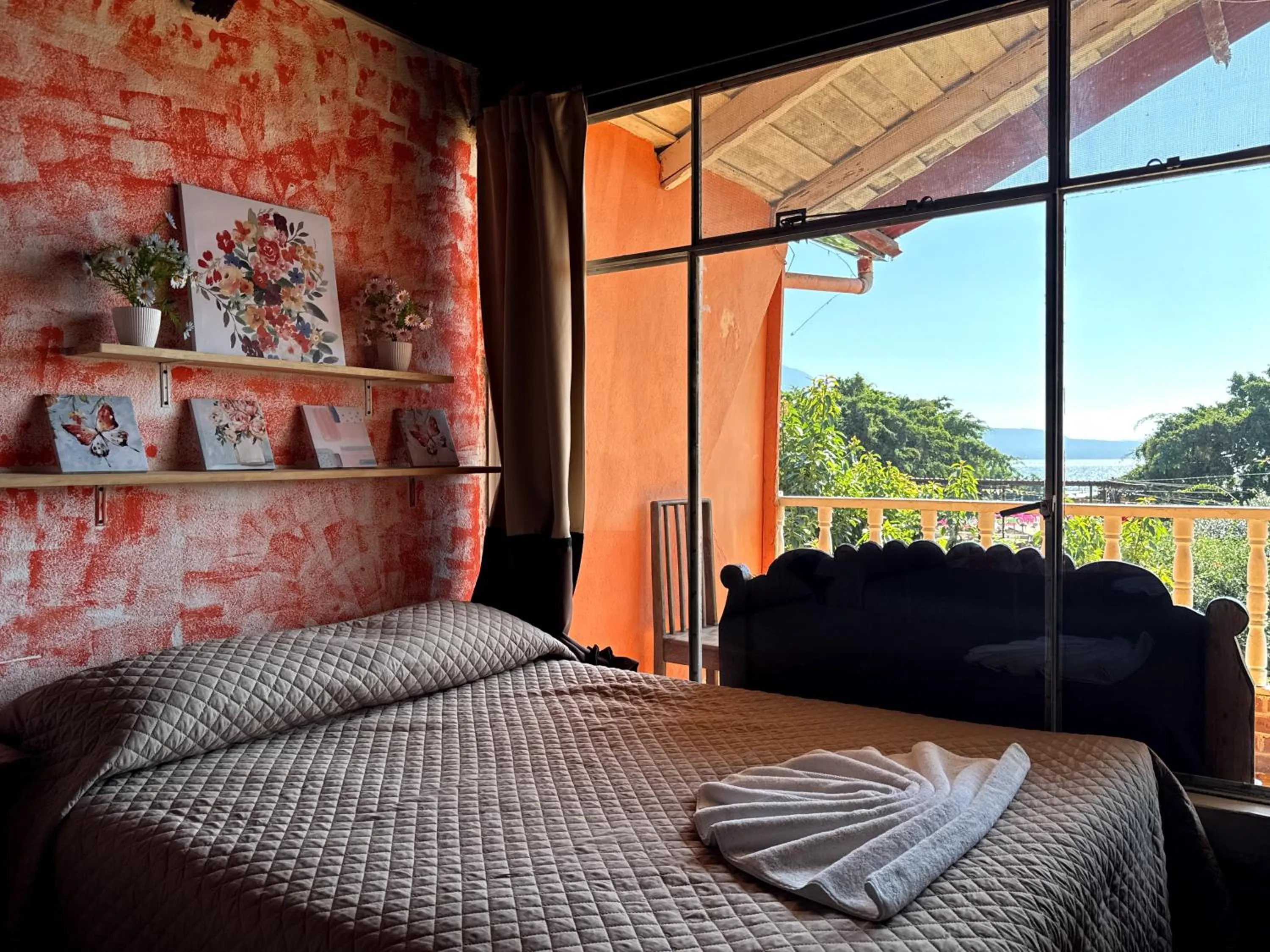 Bed in Hotel Hanna Resort