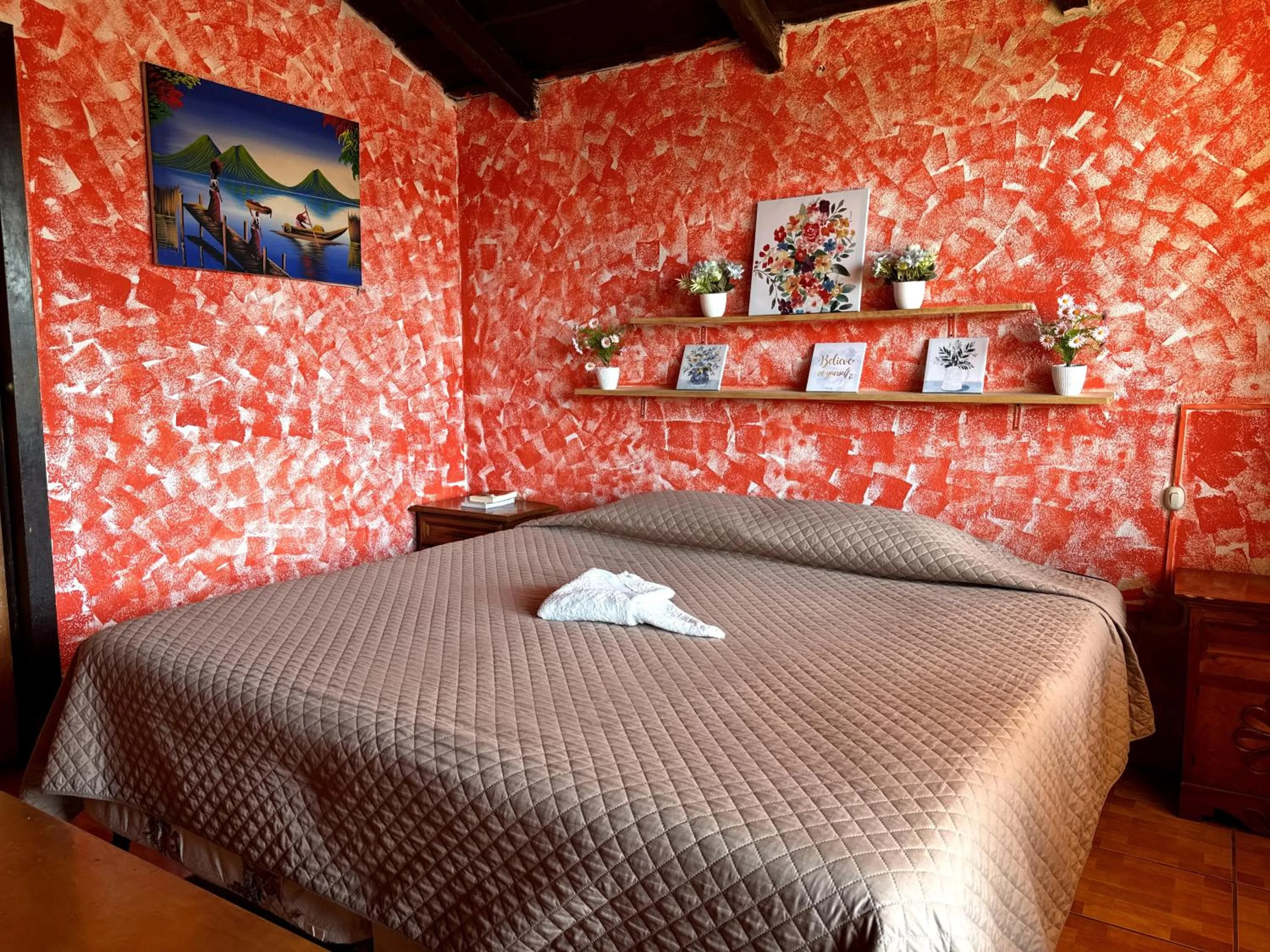 Bed in Hotel Hanna Resort