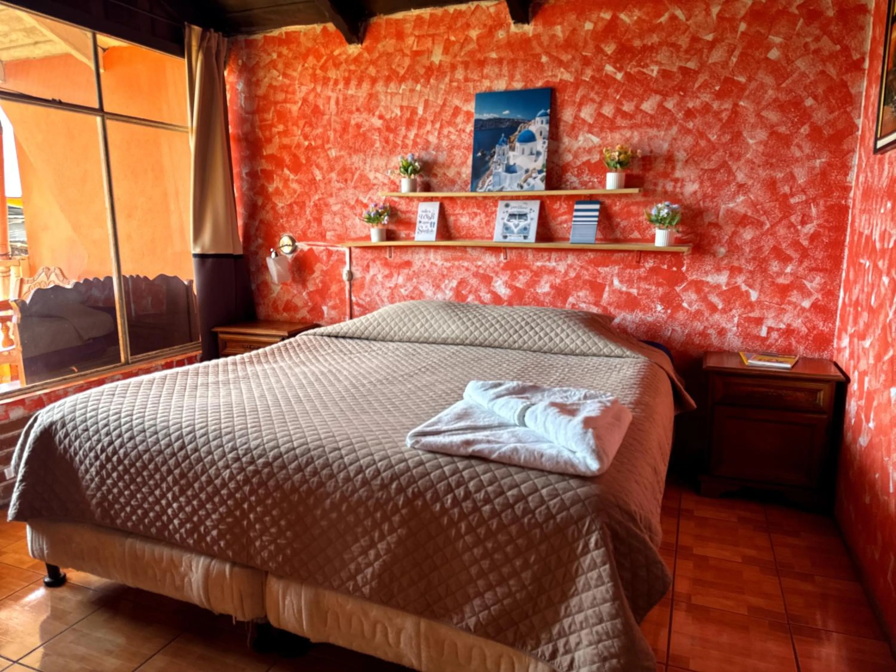 Bed in Hotel Hanna Resort