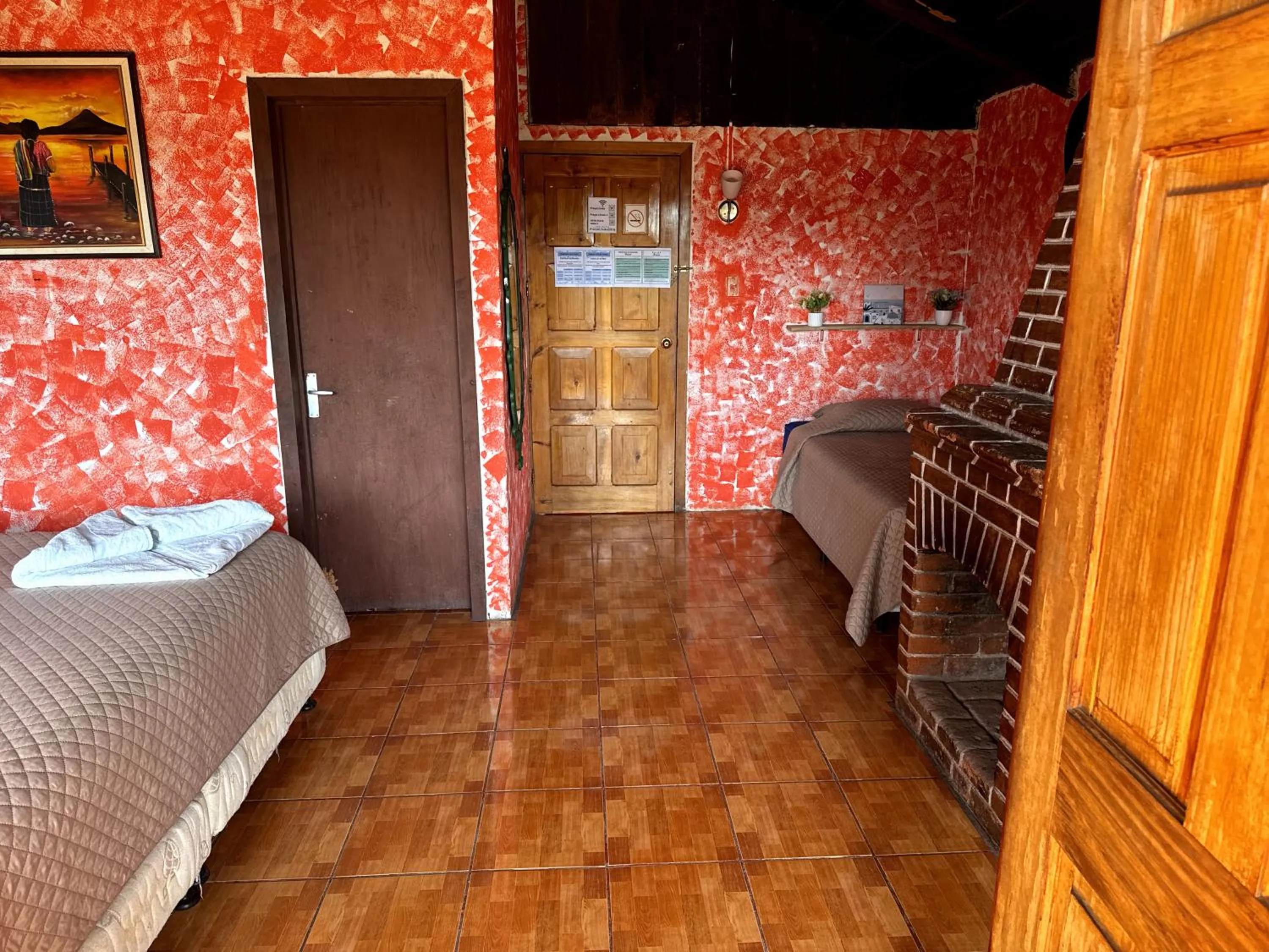 Bed in Hotel Hanna Resort