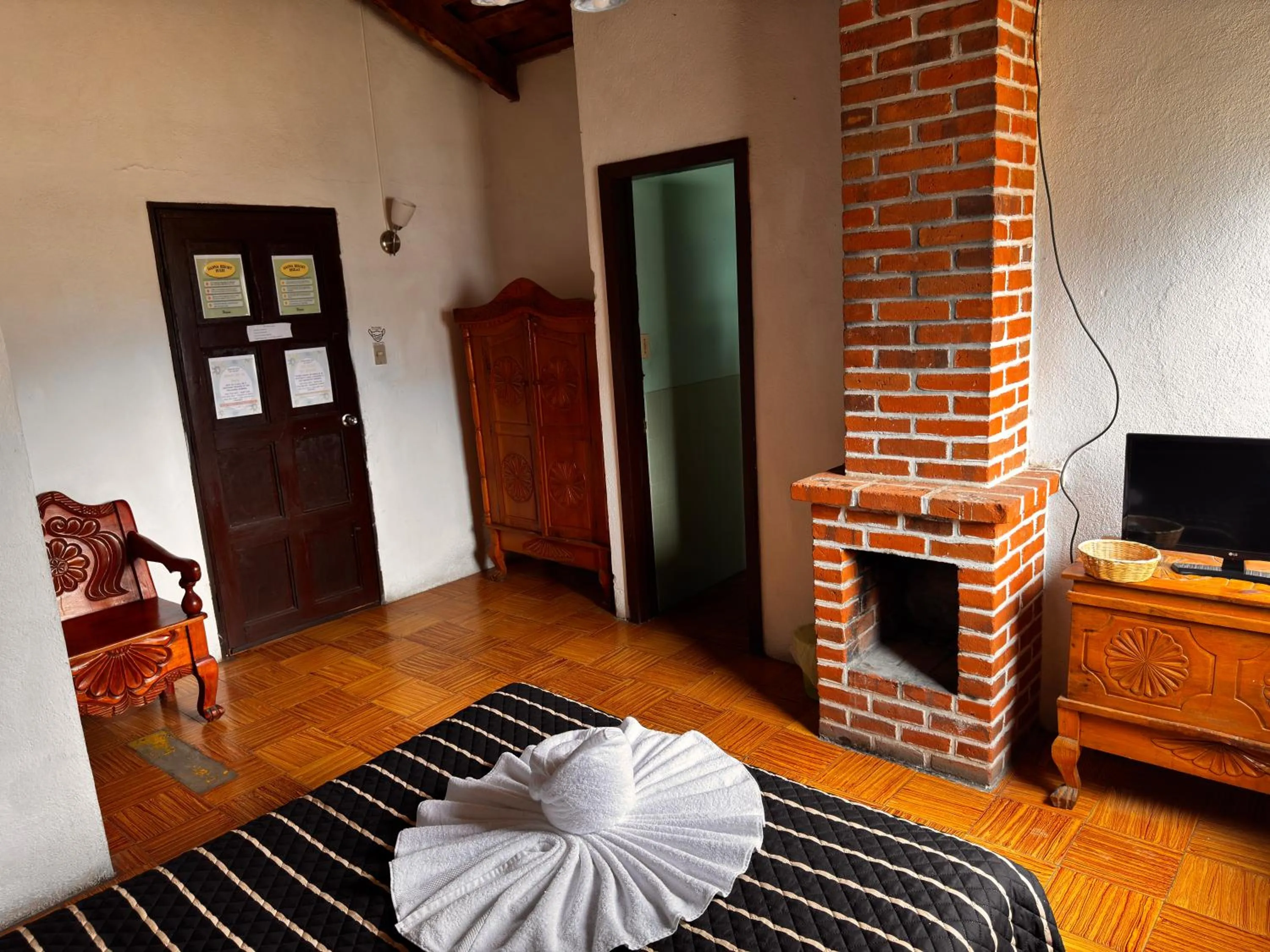 Bed in Hotel Hanna Resort