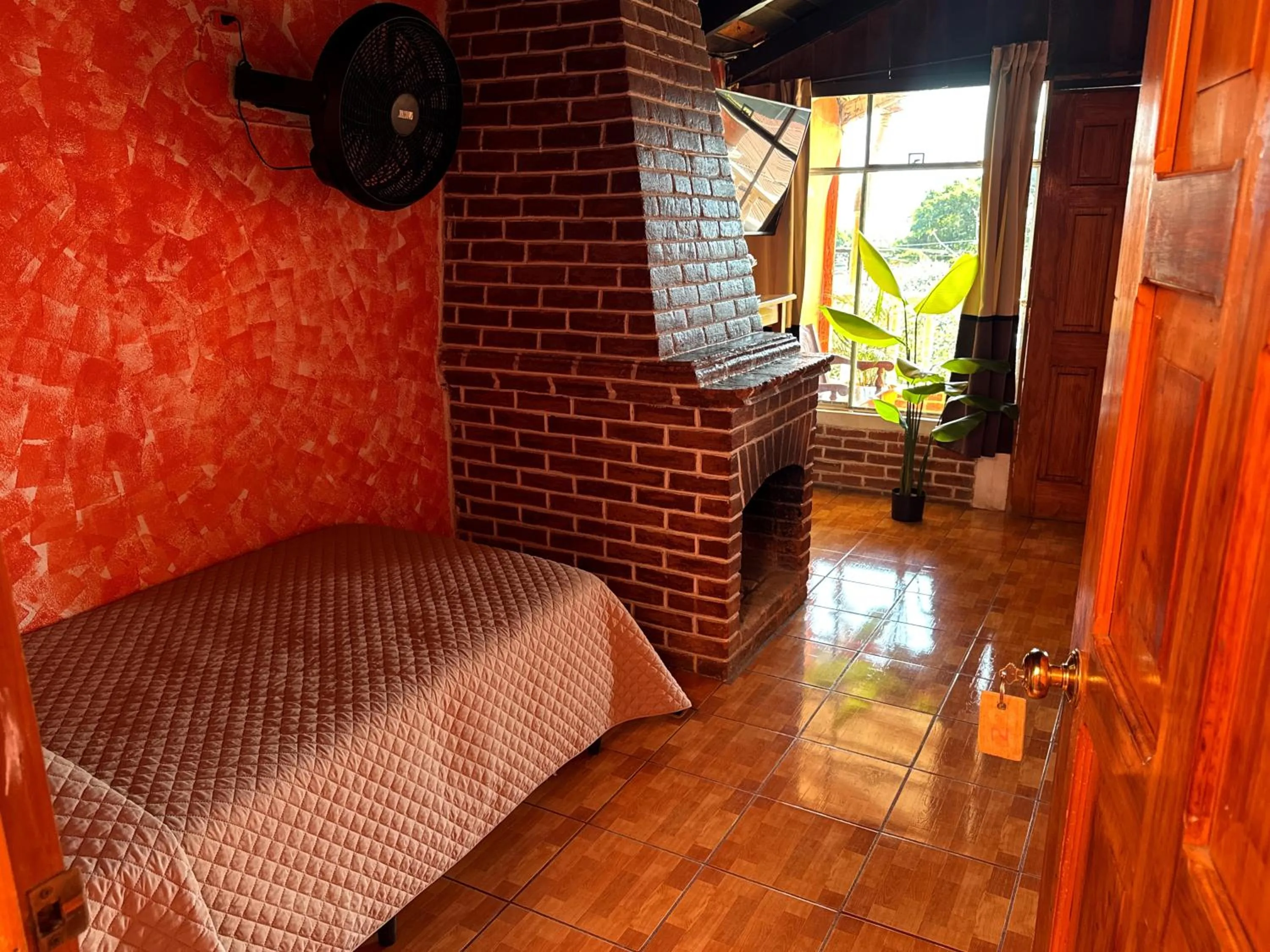 Bed in Hotel Hanna Resort