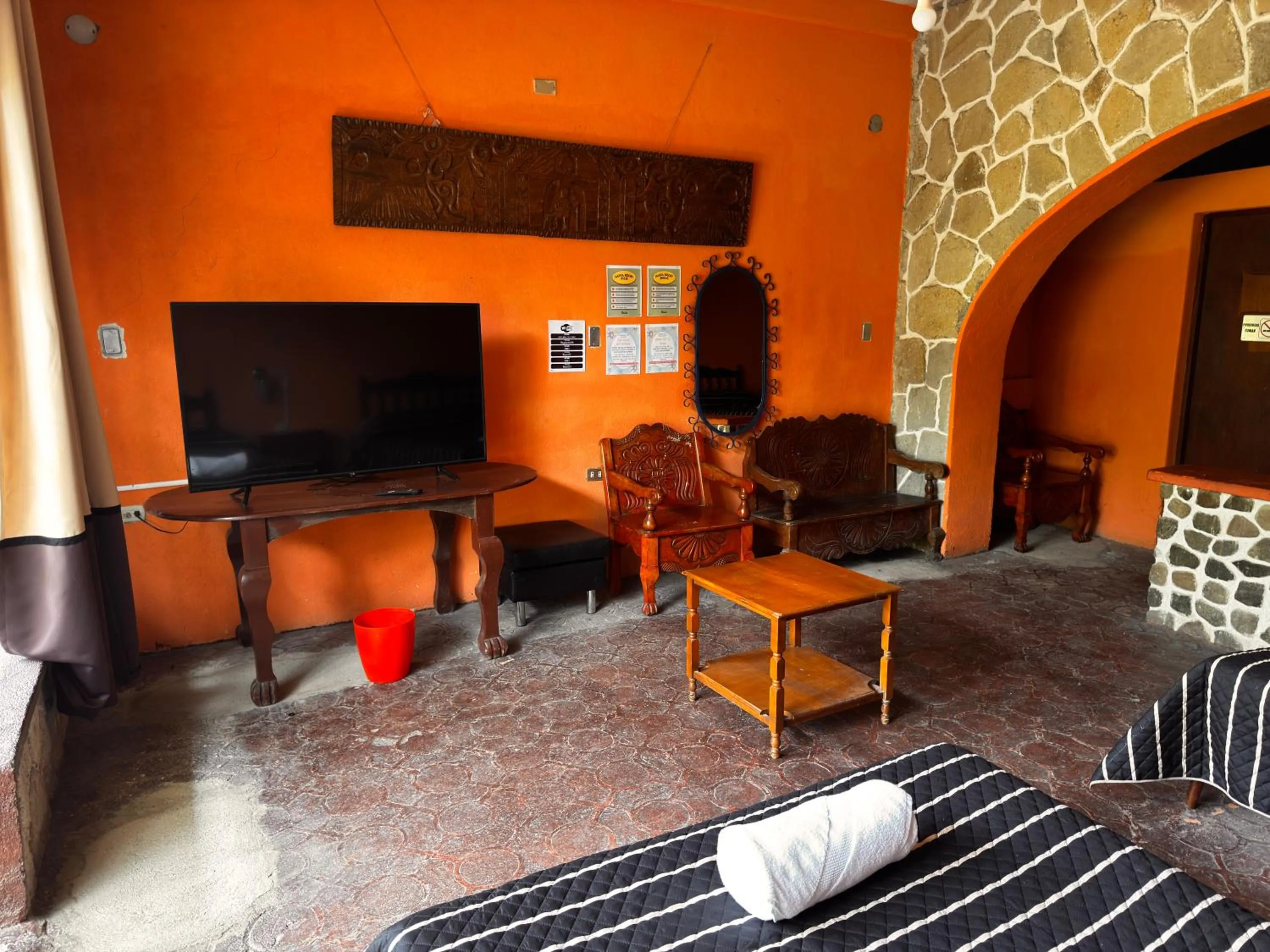 Bed in Hotel Hanna Resort