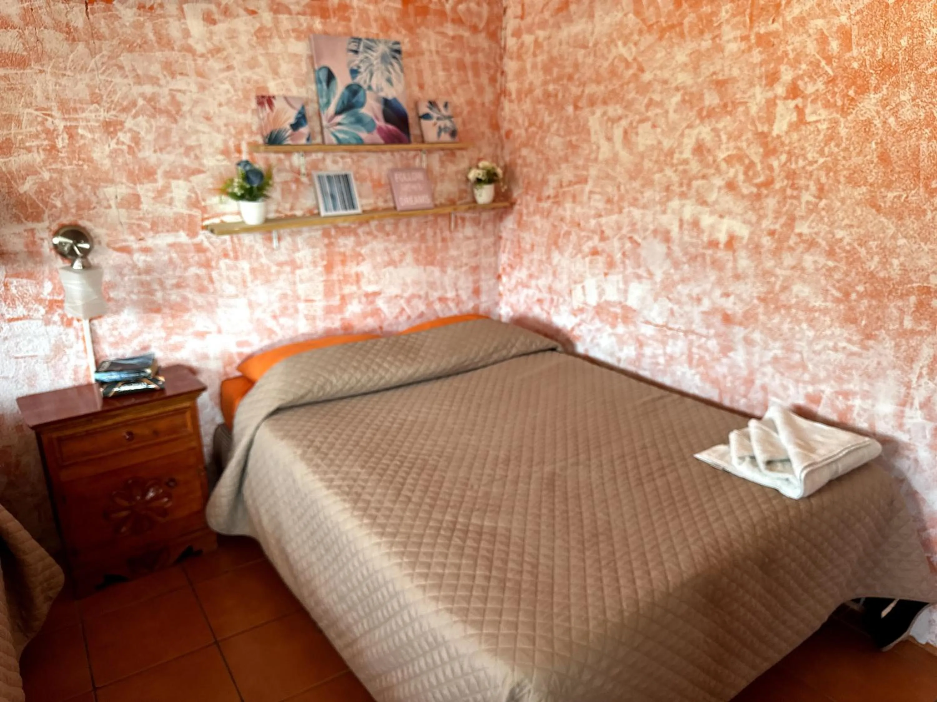 Bed in Hotel Hanna Resort