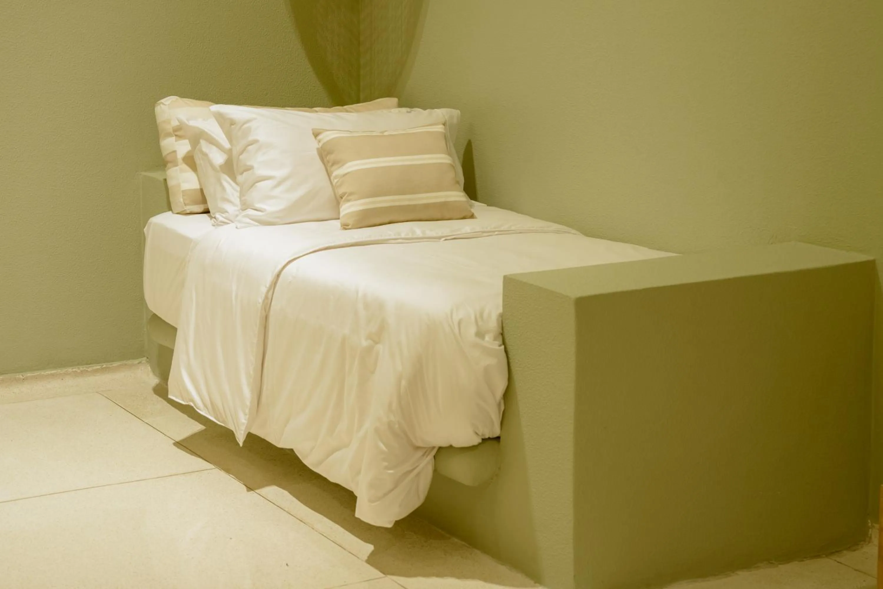Bed in Terrazas Hotel Boutique