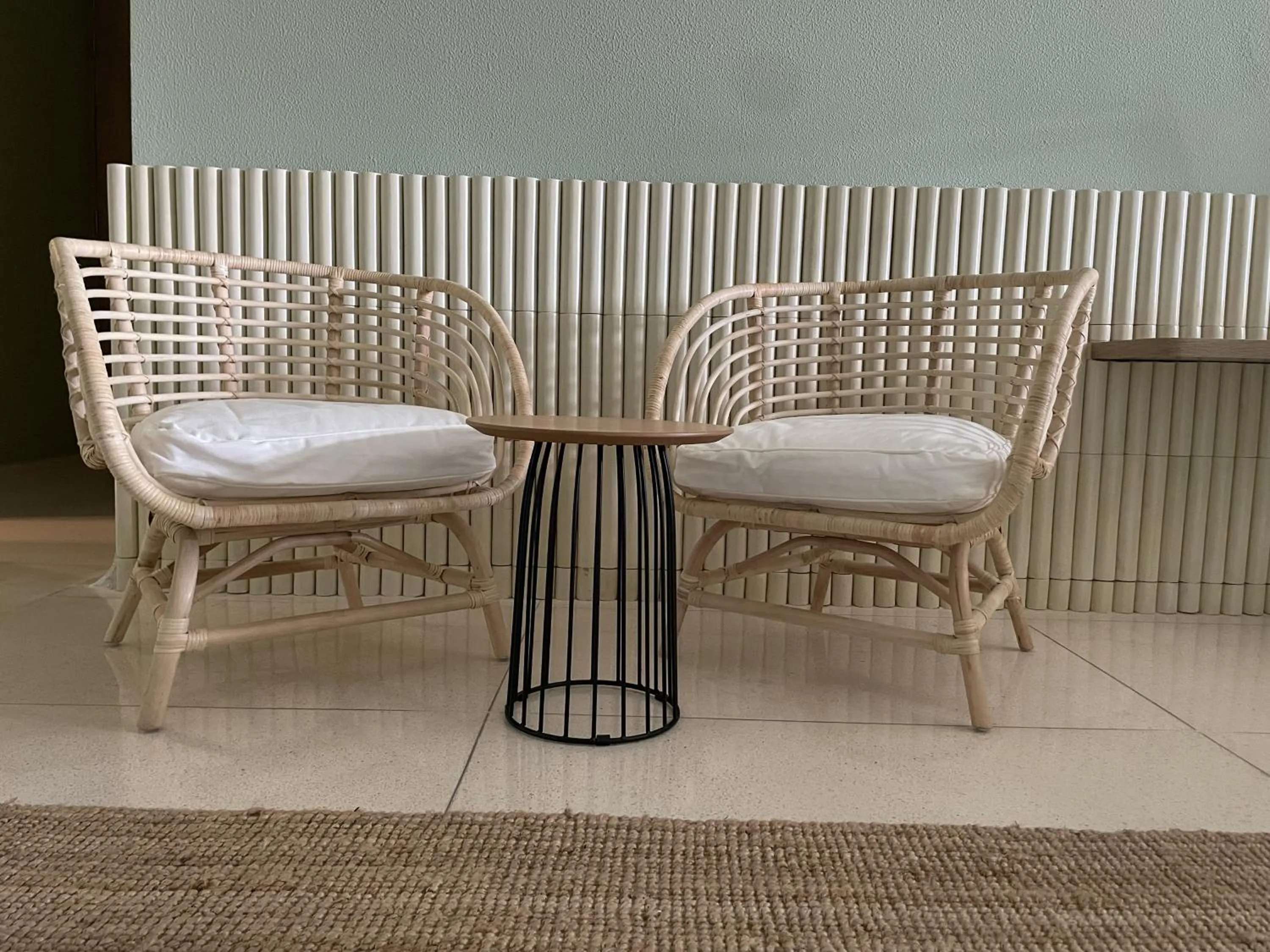 Seating area in Terrazas Hotel Boutique