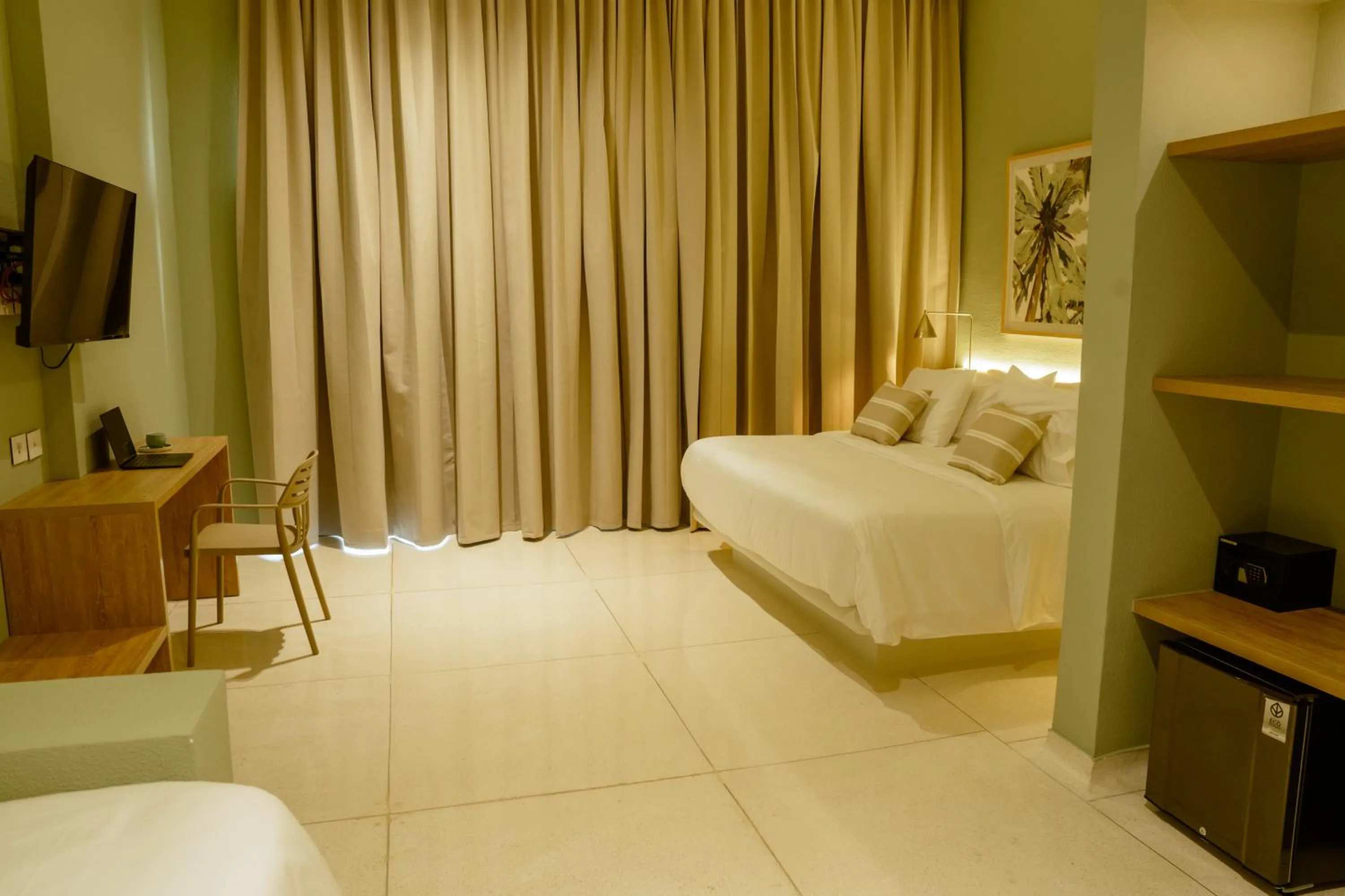 Bed in Terrazas Hotel Boutique