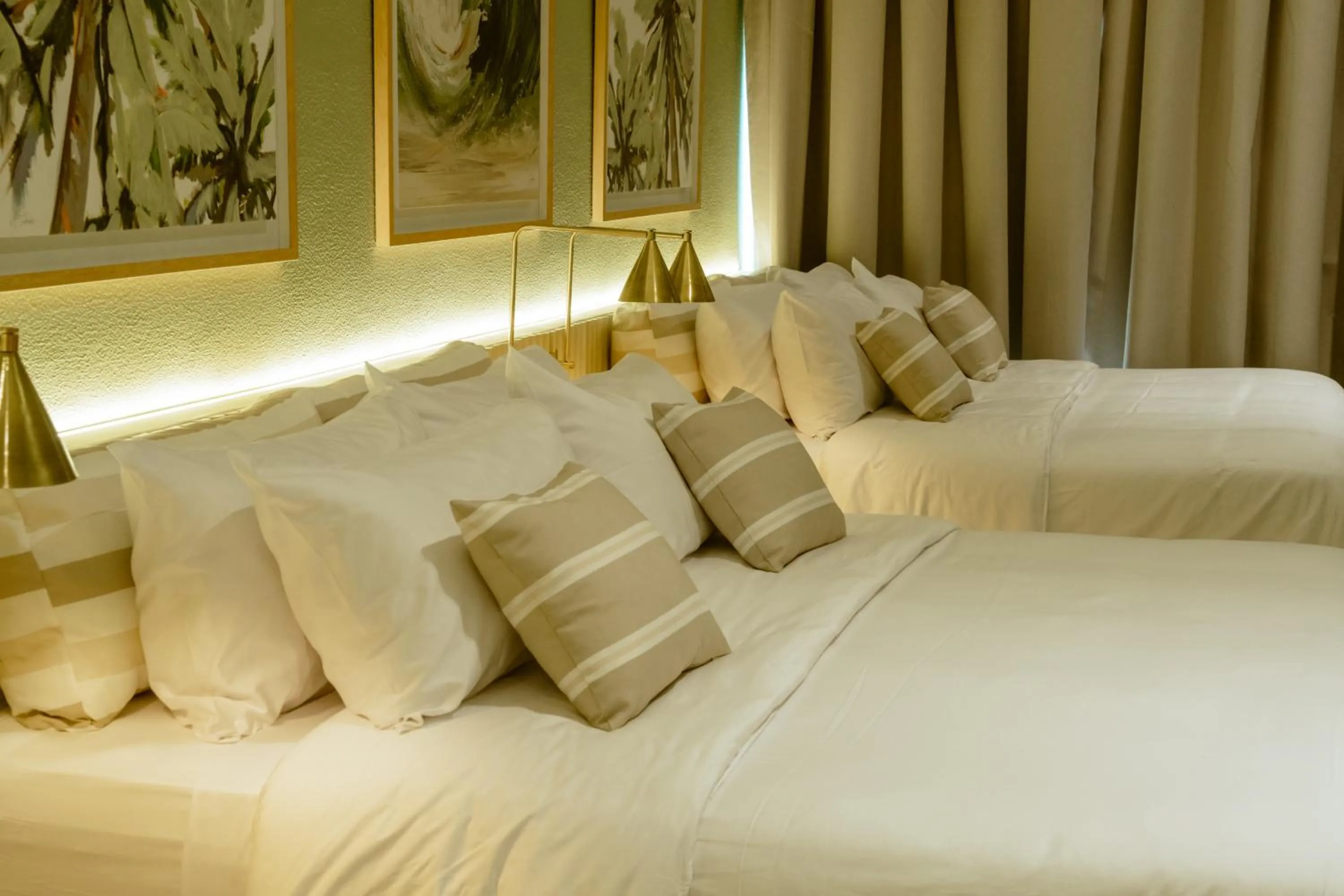 Bed in Terrazas Hotel Boutique