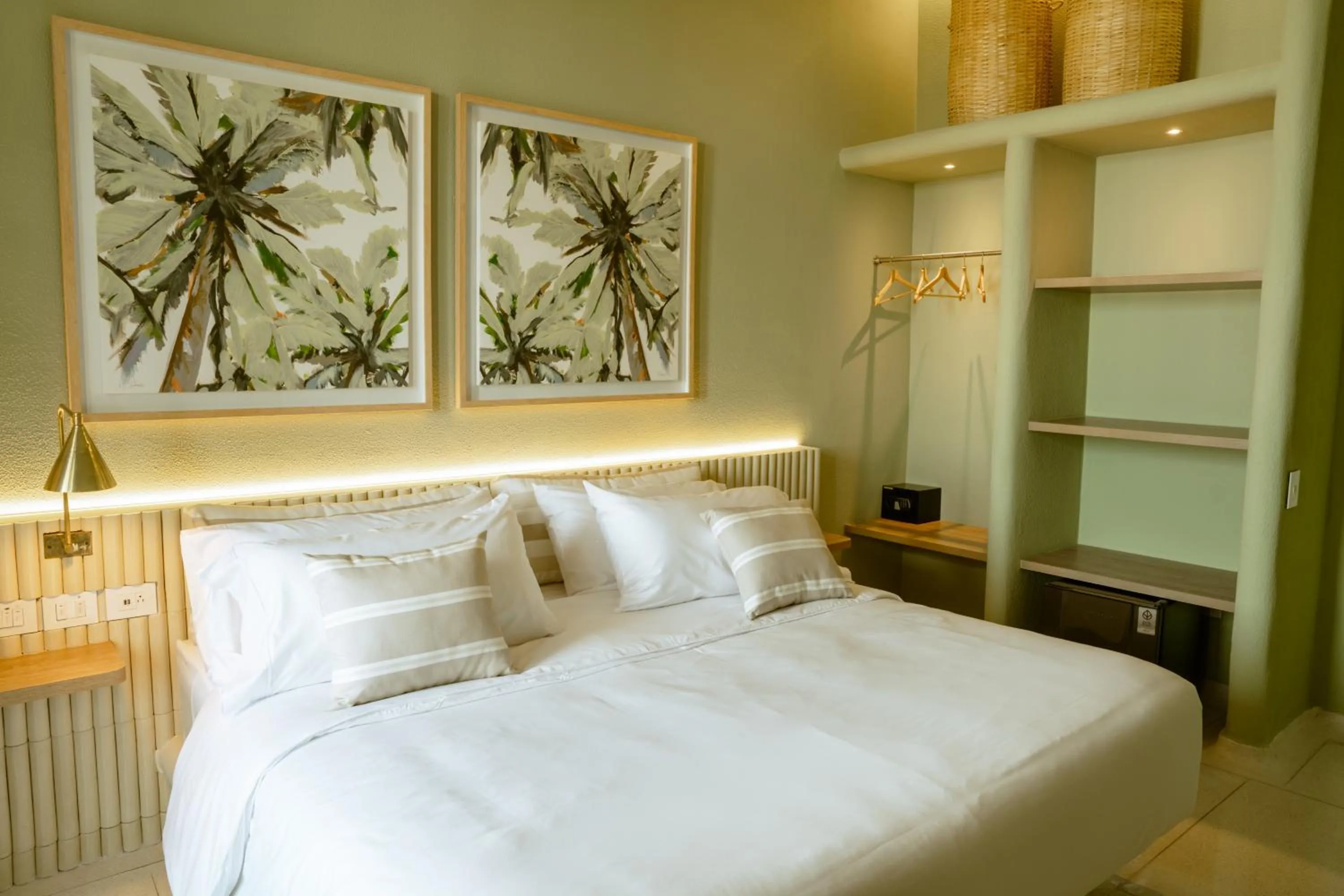 Bed in Terrazas Hotel Boutique