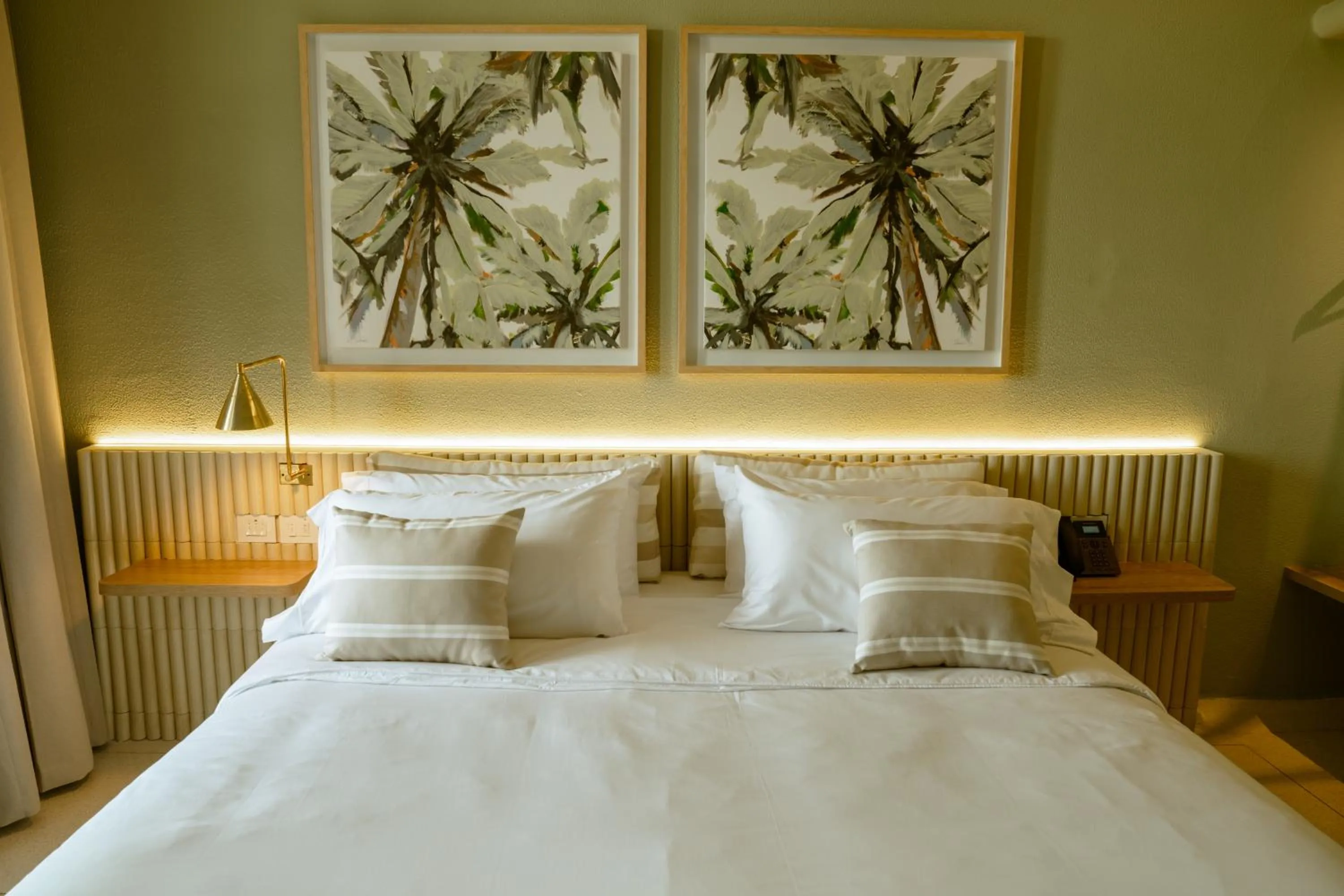Bed in Terrazas Hotel Boutique