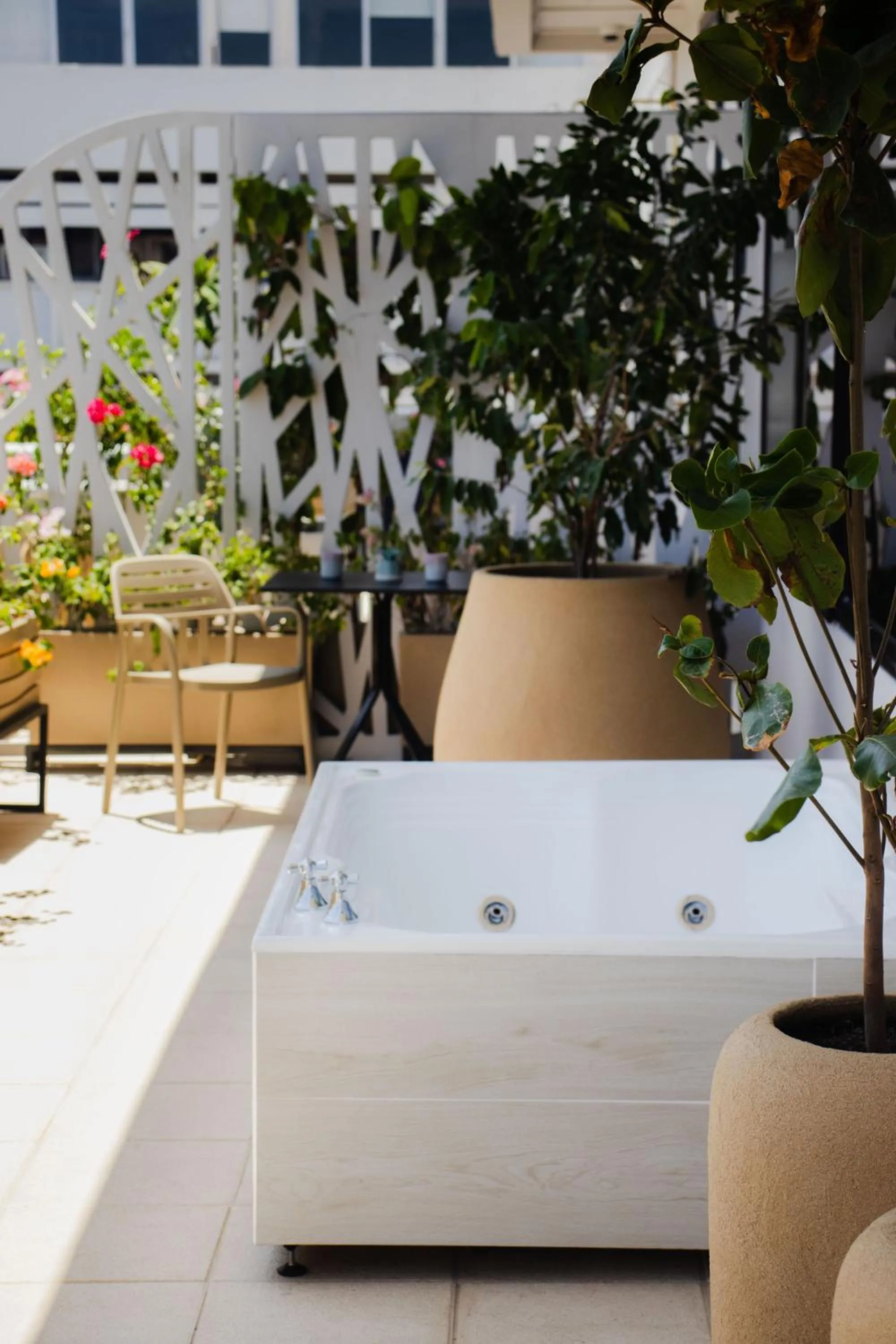 Hot Tub in Terrazas Hotel Boutique