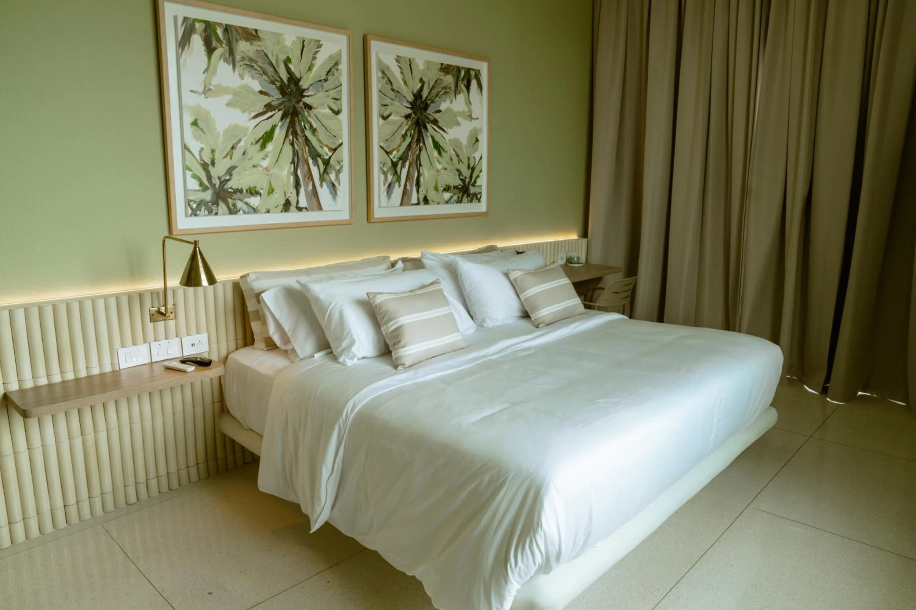 Bed in Terrazas Hotel Boutique